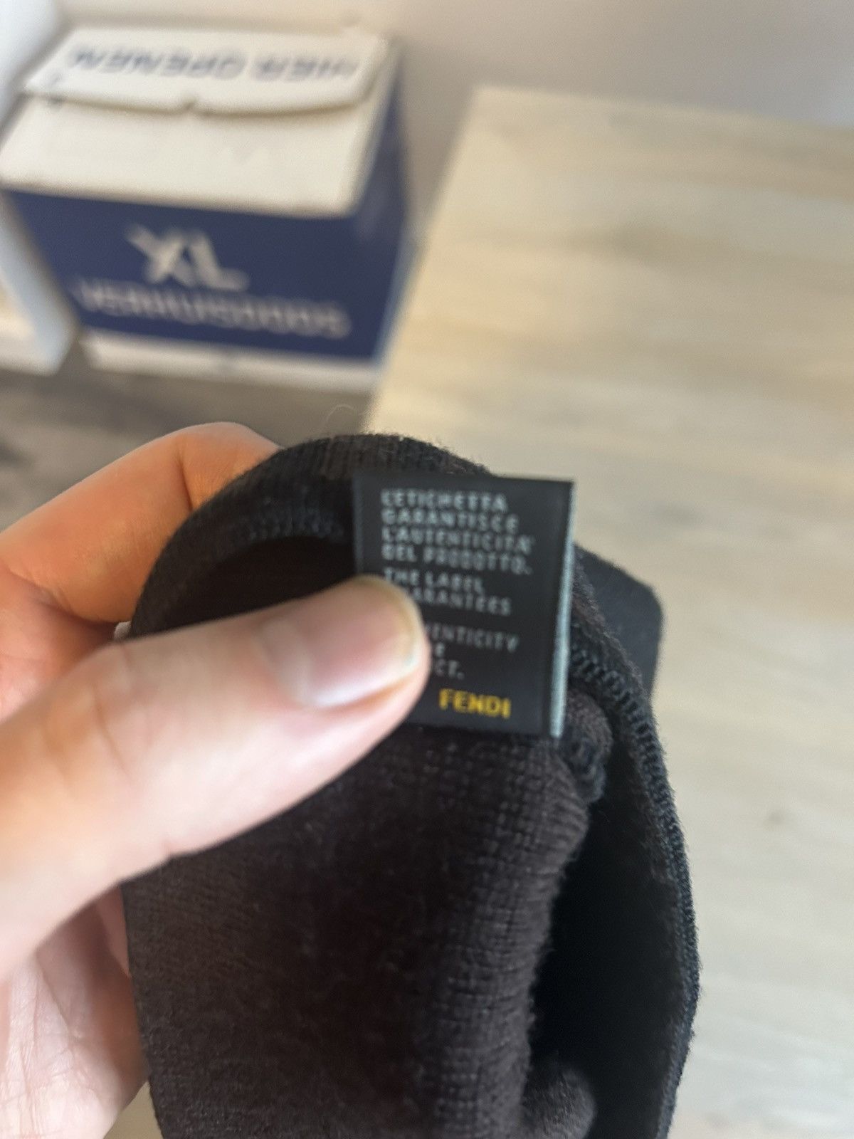 Fendi FF Logo Beanie Size ONE SIZE - 6 Thumbnail