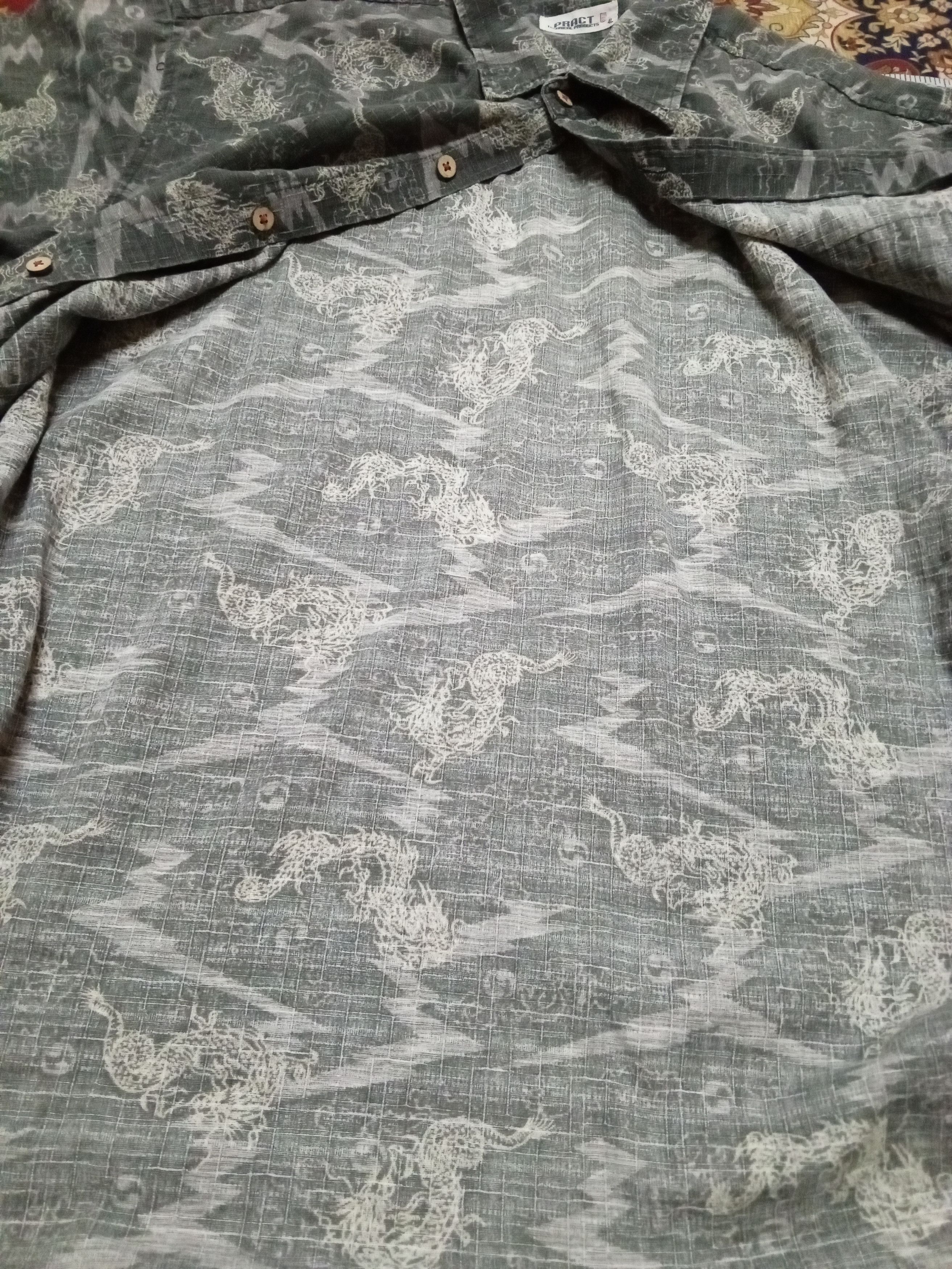 Dragonfly × Japanese Brand DRAGONFLY BUTTON SHIRT SHORT SLEEVE Size US XL / EU 56 / 4 - 11 Thumbnail