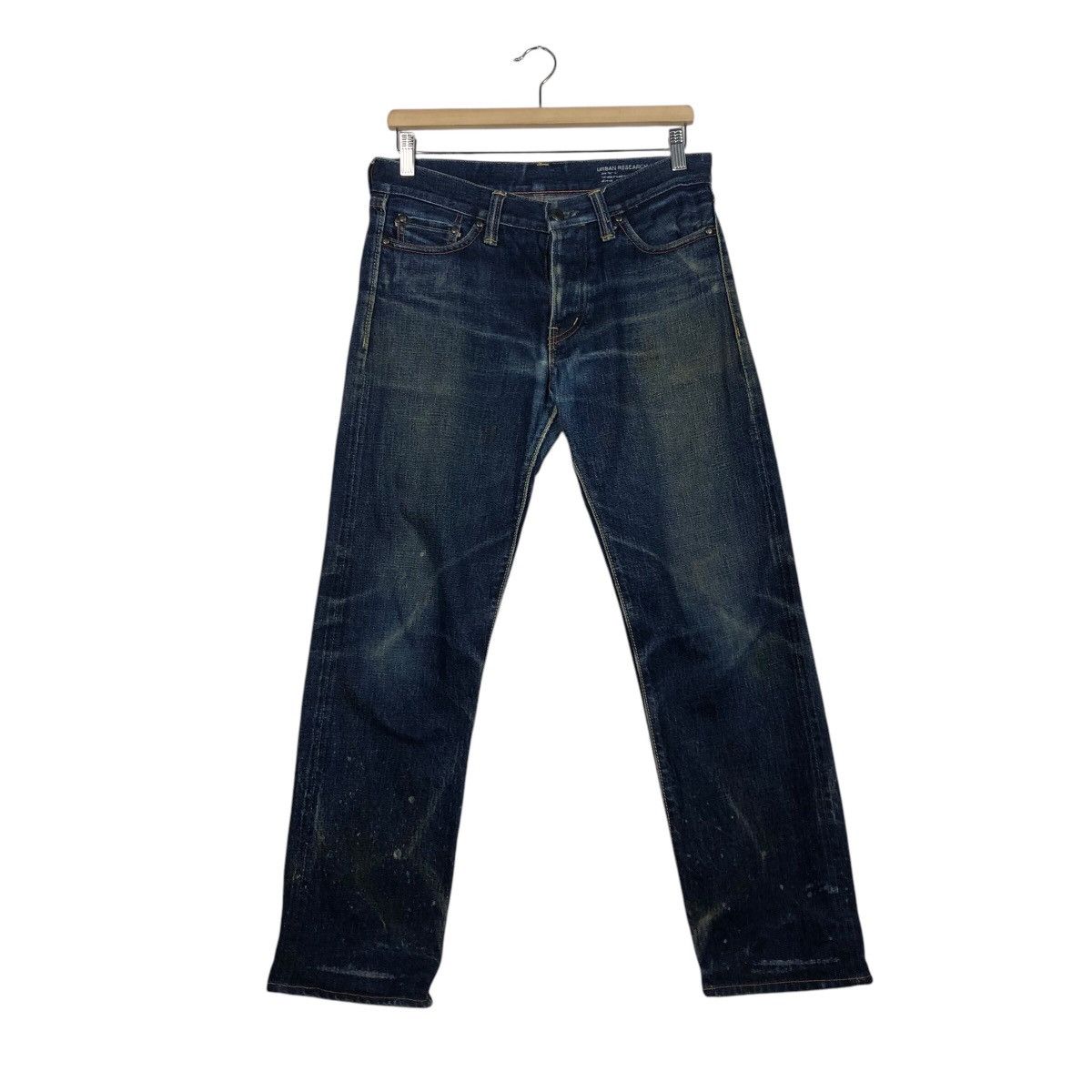 Japanese Brand 📌Vintage Denim Jeans Urban Research Redline Issey Miyake Size US 32 / EU 48 - 2 Thumbnail