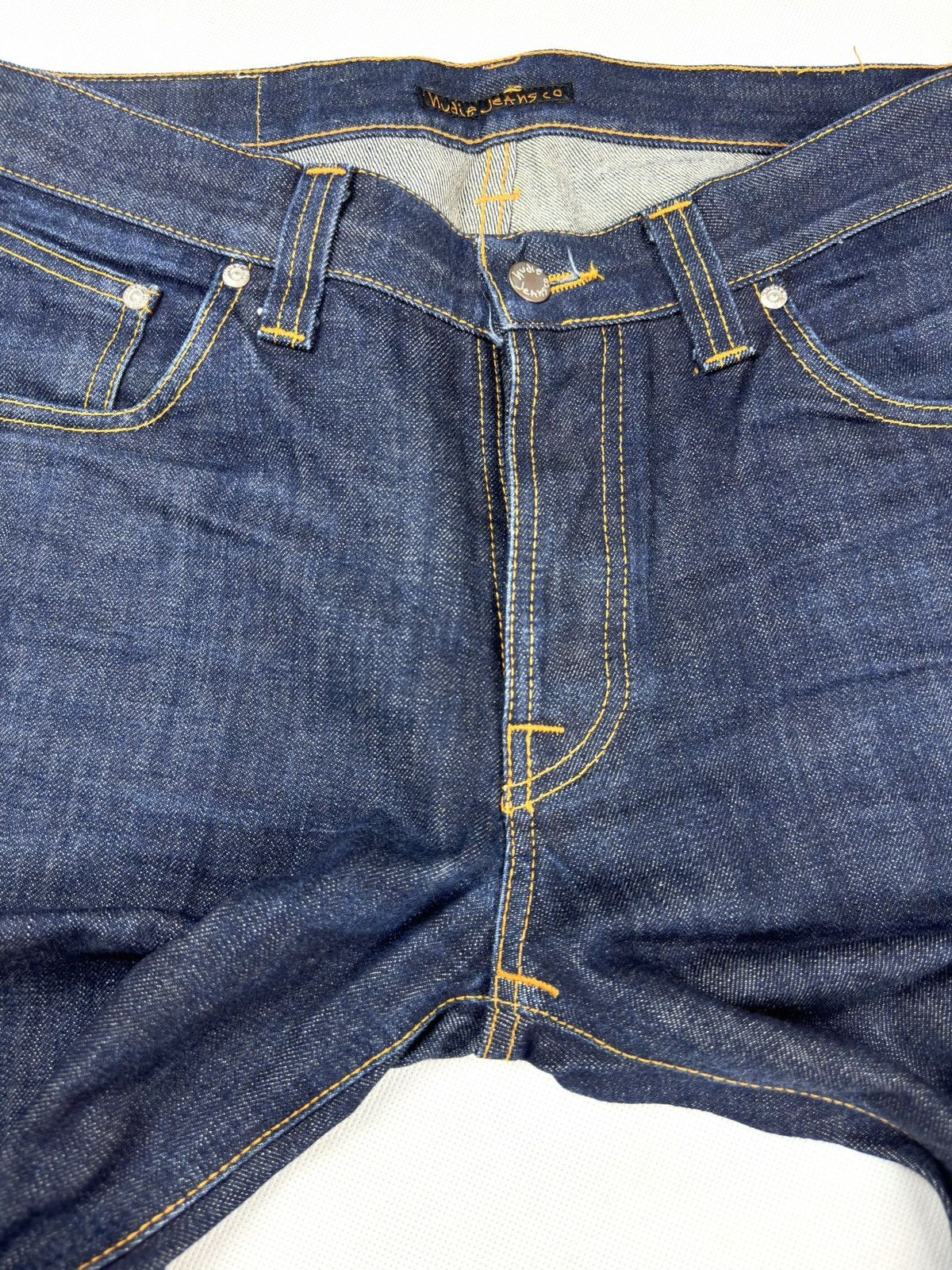 Nudie Jeans Nudie Jeans Straight Sven straight fit selvedge jeans 34x32 Size US 34 / EU 50 - 7 Thumbnail