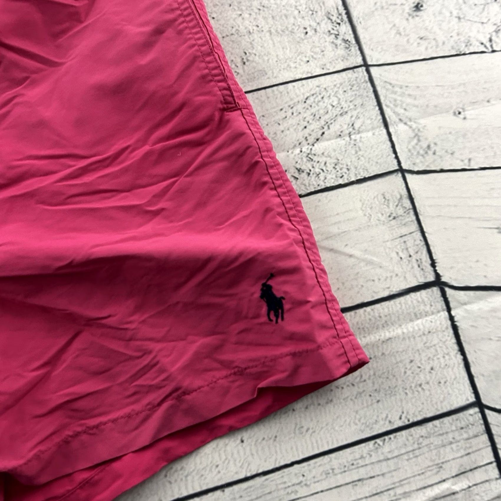 Polo Ralph Lauren Polo Ralph Lauren Mens M Pink Lined Swim Trunks Men Size US M / EU 48-50 / 2 - 2 Thumbnail