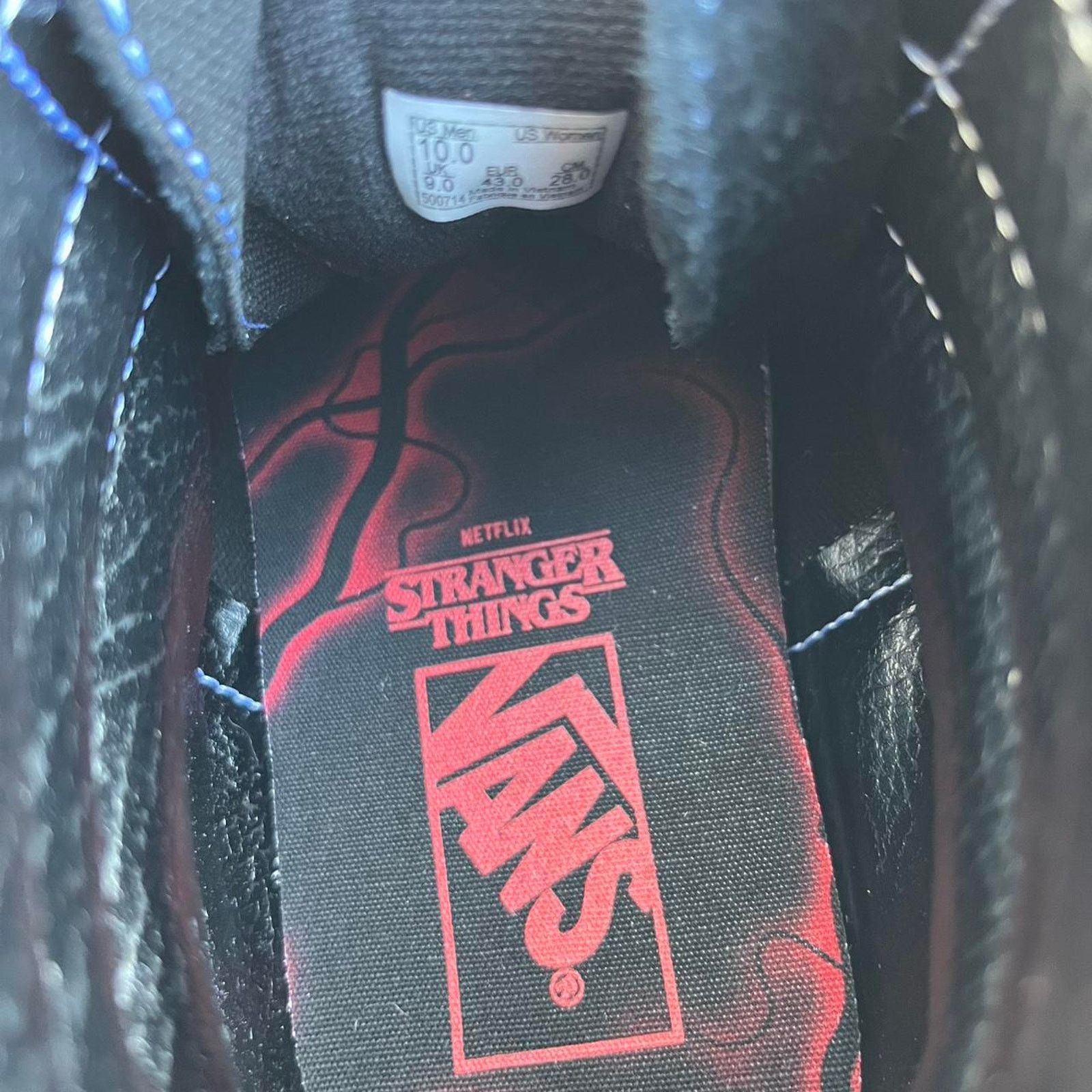 Vans STRANGER THINGS X VANS COLLAB! Size US 10 / EU 43 - 8 Thumbnail