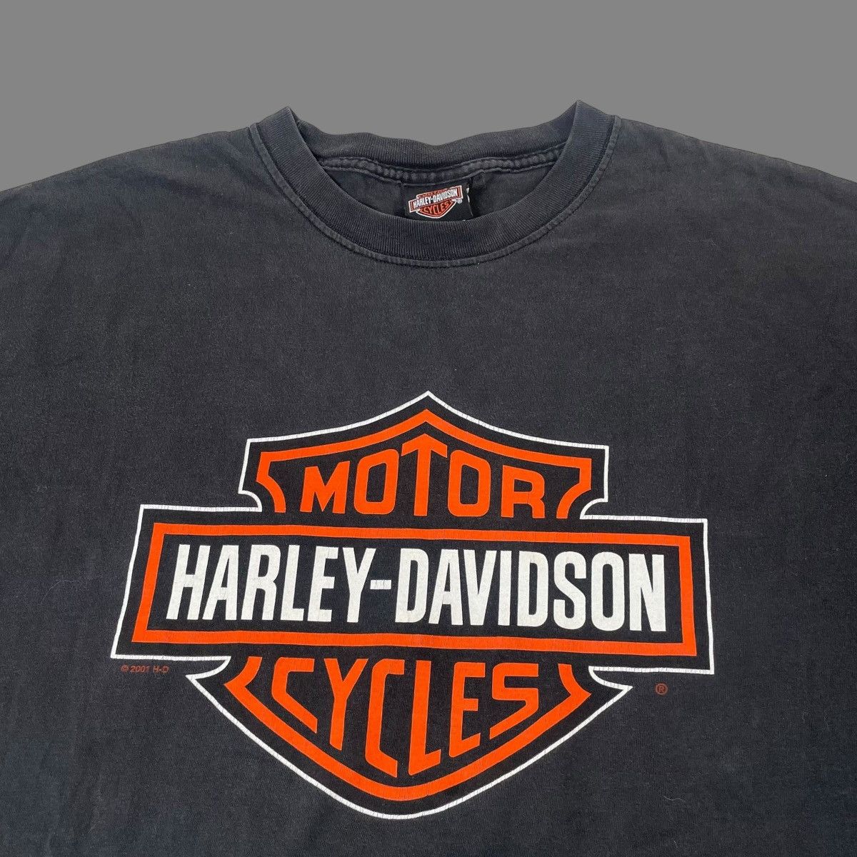 Harley Davidson × Vintage Vintage Harley Davidson big logo t shirt Size US XXL / EU 58 / 5 - 4 Thumbnail