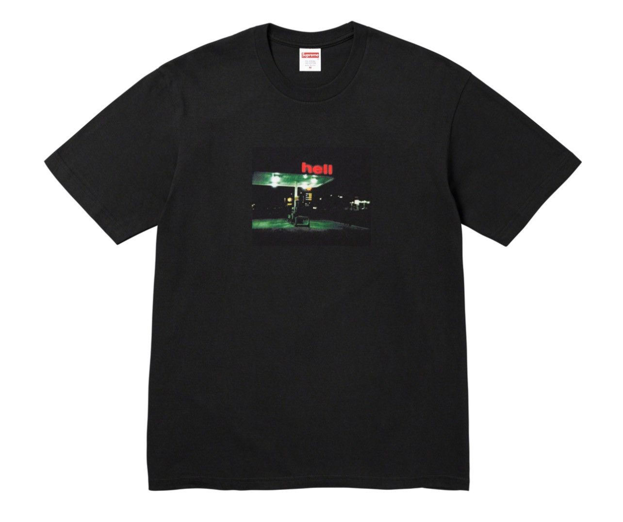 image of Supreme Hell Tee in Black, Men's (Size XL)