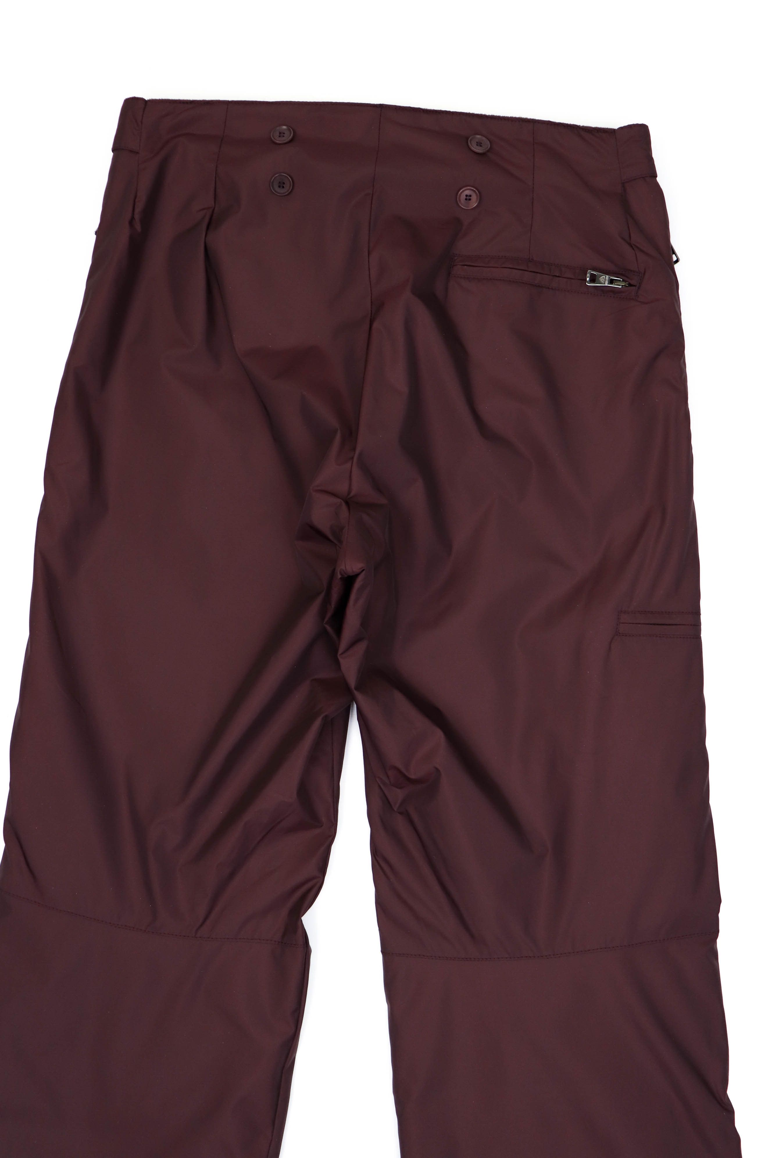 Other Post Card Burgundy Nylon Snow Ski Pants Size US 34 / EU 50 - 6 Thumbnail