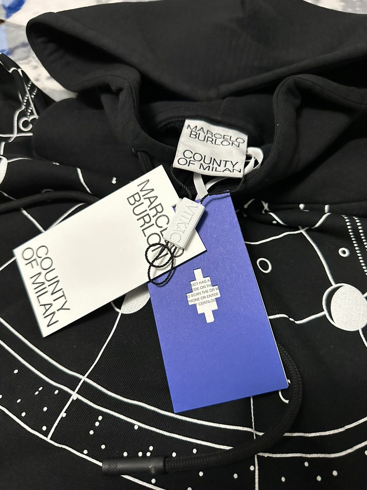 Marcelo Burlon MARCELO BURLON ASTRO HOODIE. Size US M / EU 48-50 / 2 - 9 Thumbnail