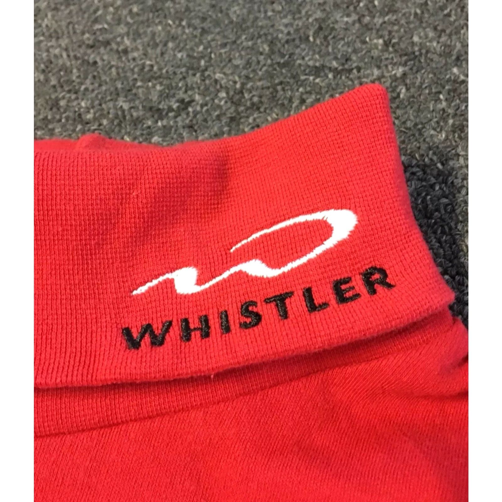 Whistles VINTAGE Whistler 90s Turtleneck Sweater Women Red Snow Ski Snowboard USA 4 Neck Pullover Long Sleeve Whistler Mountain Gear Size S / US 4 / IT 40 - 2 Thumbnail