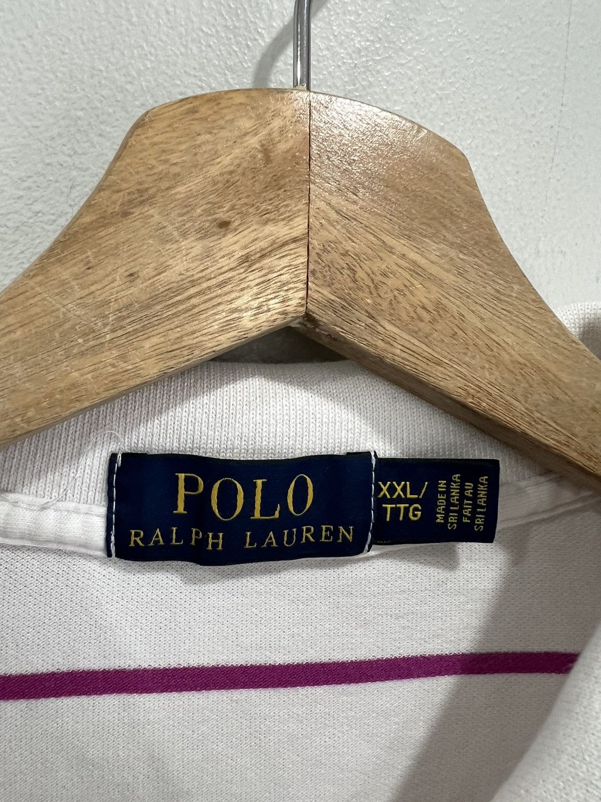 Ralph Lauren Vintage Ralph Lauren Polo Striped Shirt xxl Size US XXL / EU 58 / 5 - 5 Thumbnail