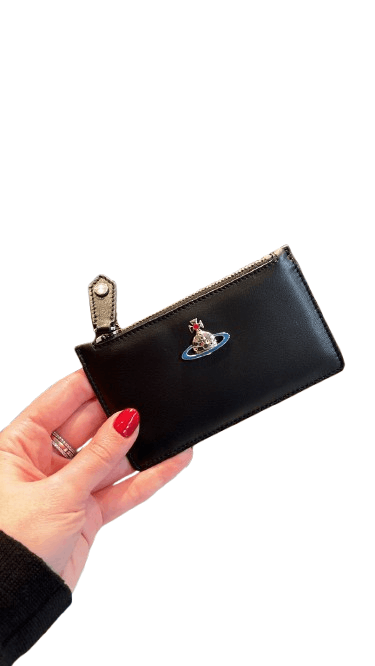 Vivienne Westwood o1f1d3z0426 Size: OS / Nappa Slim Long Card Holder in Black Size ONE SIZE - 1 Preview