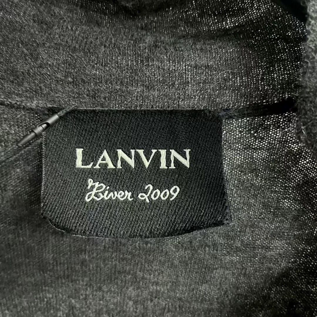 Lanvin lanvin gray long sleeve knitted cardigan Size US M / EU 48-50 / 2 - 2 Thumbnail