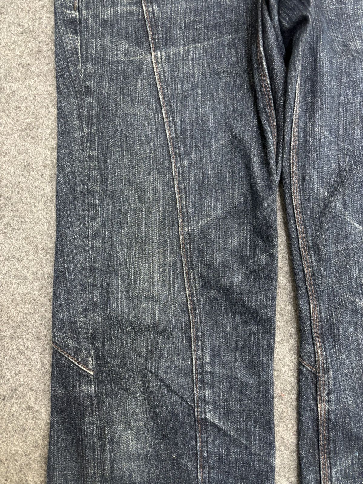 HIDEAWAYS 💥Avant Garde💥Hideaways Multiple Seam Flare Denim F621 Size US 31 - 7 Thumbnail