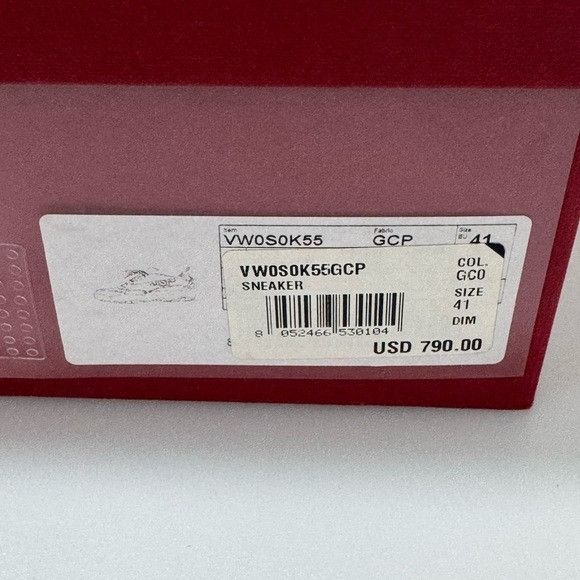 Valentino Valentino Garavani Gumboy Logo Sneakers White Yellow Men’s E Size US 8 / EU 41 - 9 Thumbnail