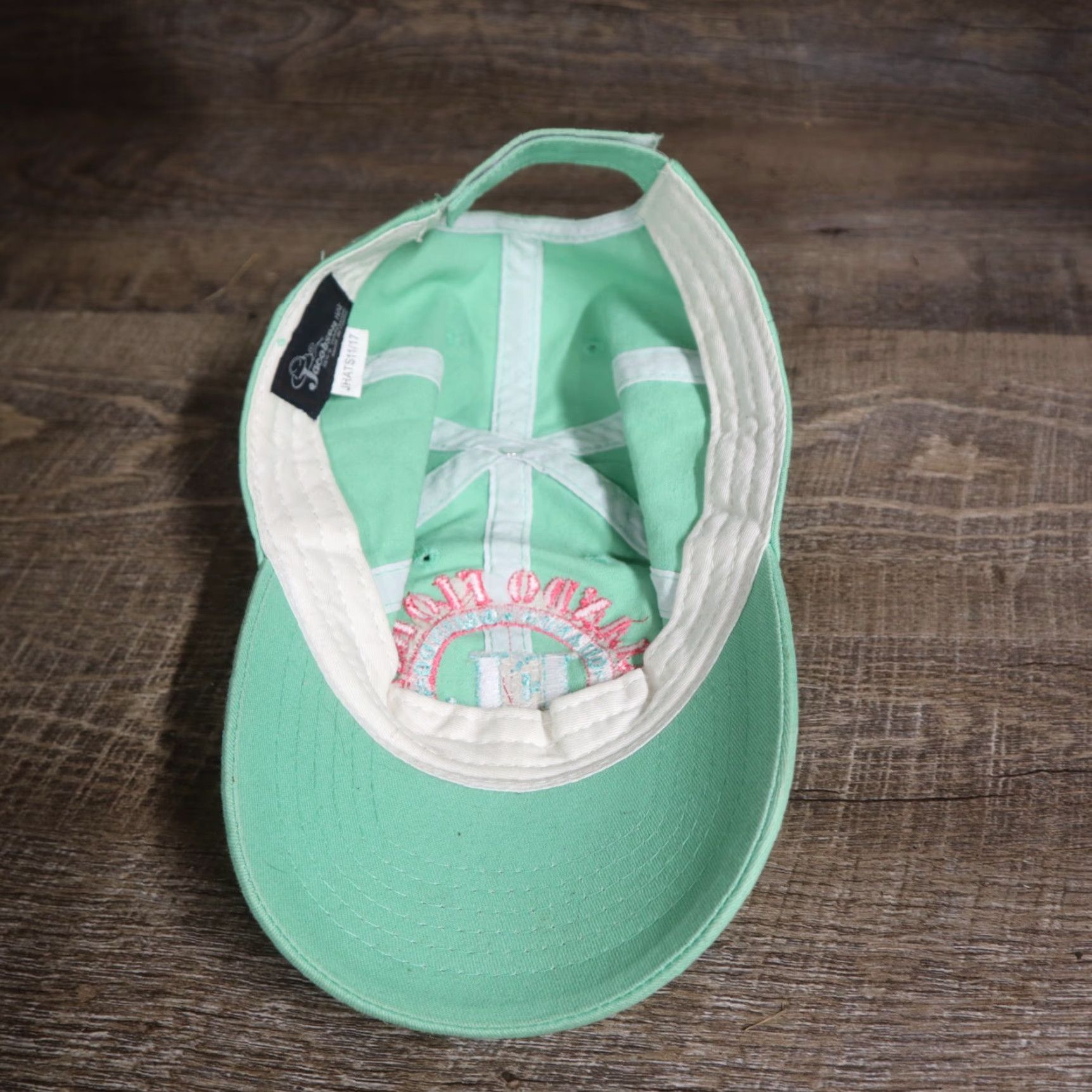 Vintage The Game Hat Baseball Cap Unisex Adults Adjustable Green Florida Twill Cotton Size ONE SIZE - 6 Thumbnail