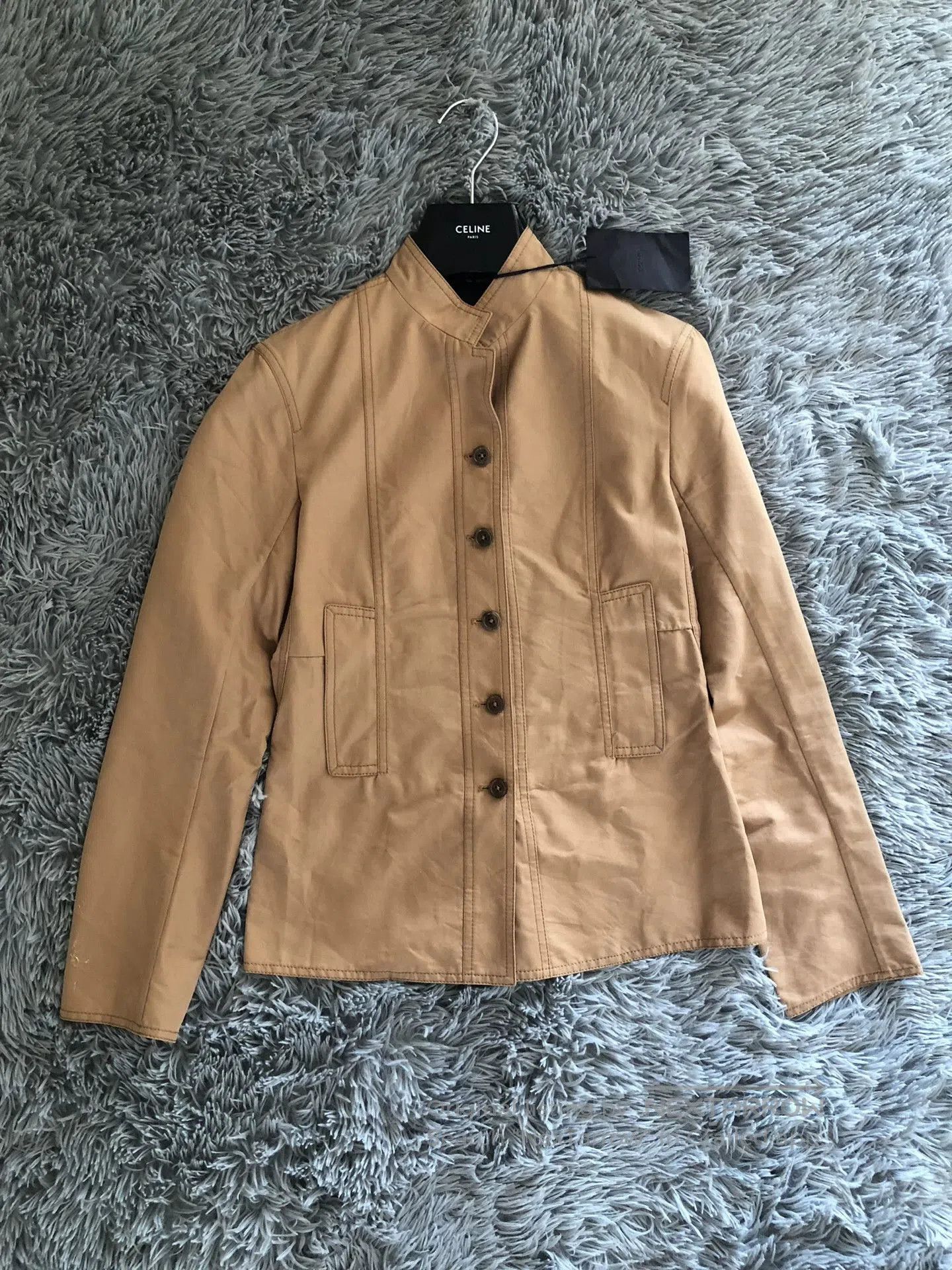 Prada Prada Khaki Collar Jacket. Size XXS / US 00 / IT 34 - 1 Thumbnail