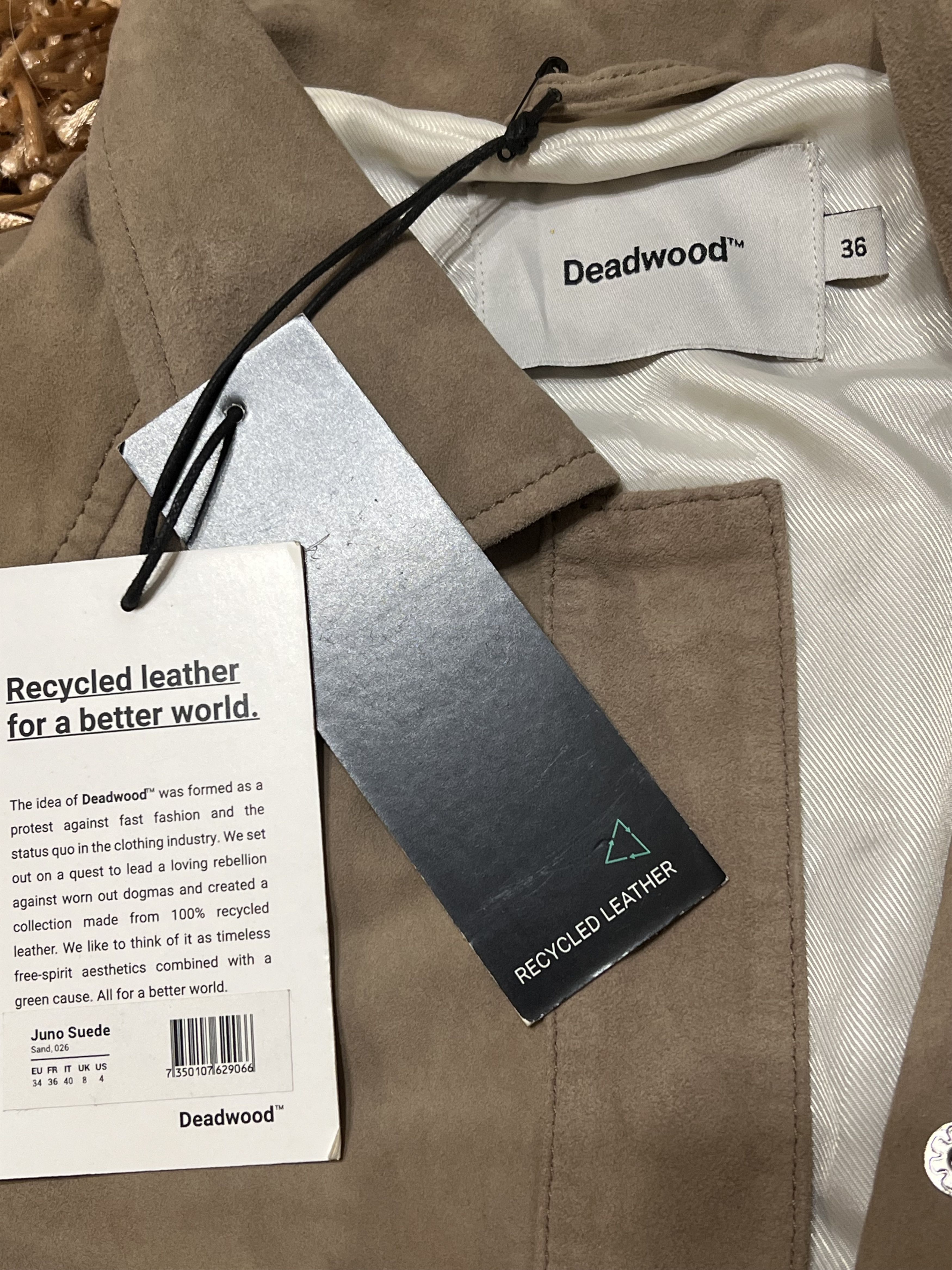 Deadwood Suede jumpsuit Size 27" / US 4 / IT 40 - 4 Thumbnail