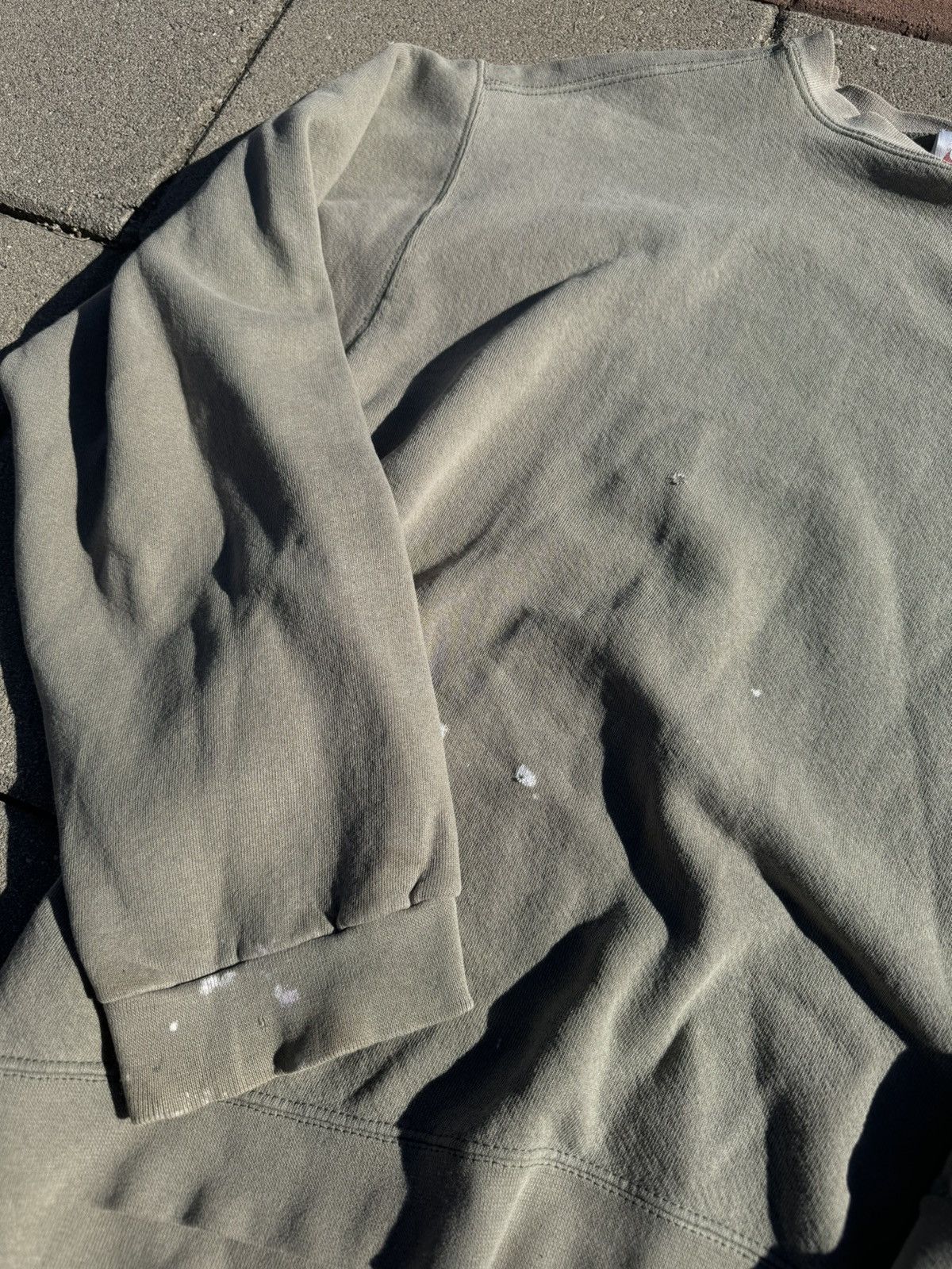 Nike × Vintage Vintage 90s Nike Swoosh Crewneck Earth Tone Size US XL / EU 56 / 4 - 2 Thumbnail