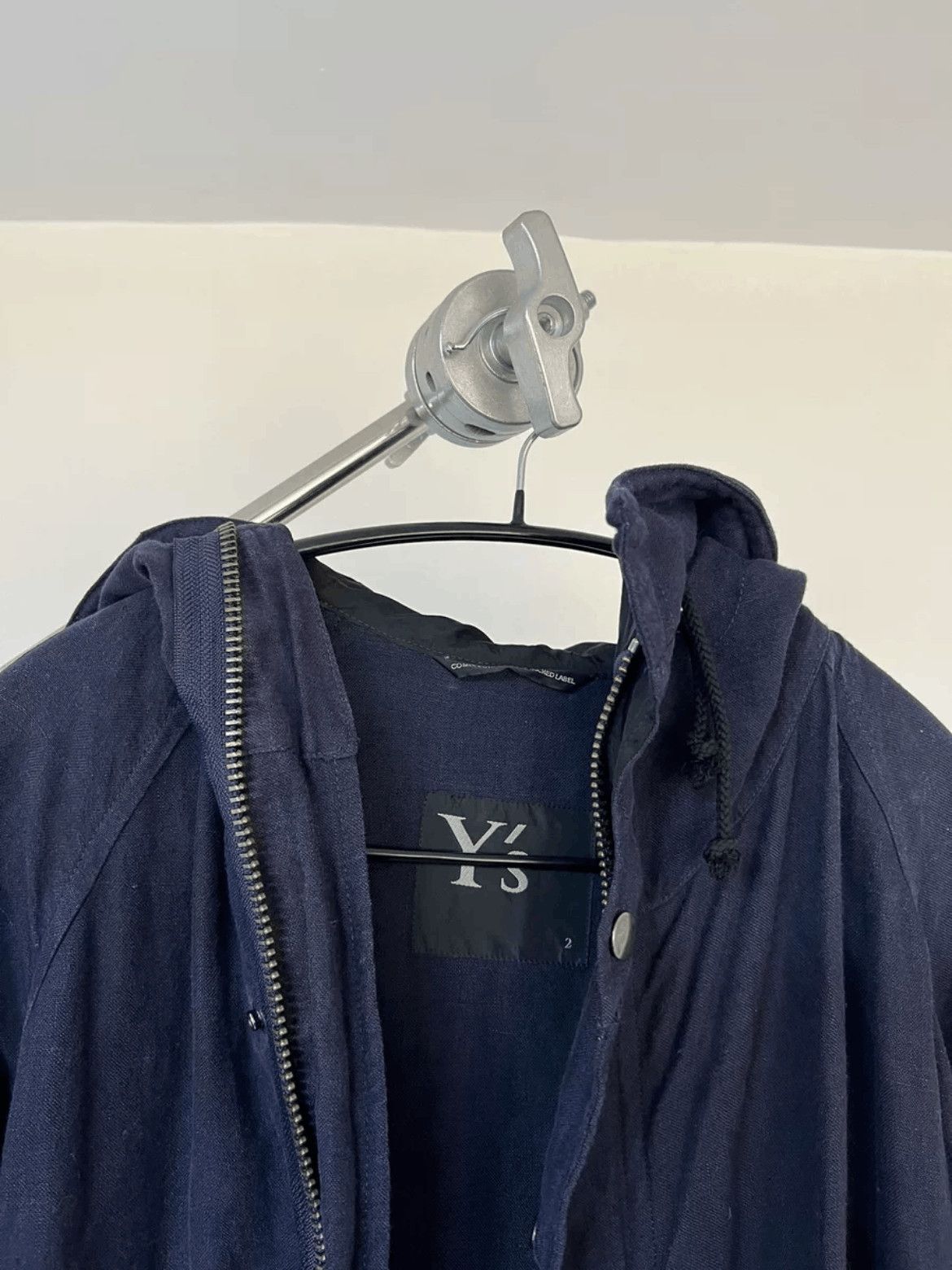 Yohji Yamamoto Sz 2 Yohji Yamamoto Hoodie Parkas Size US M / EU 48-50 / 2 - 9 Thumbnail