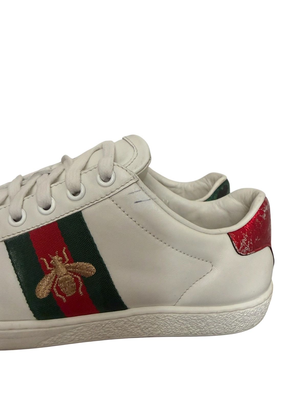 Gucci Gucci Ace leather sneakers Size US 6 / IT 36 - 7 Thumbnail