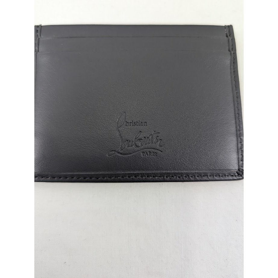 Christian Louboutin o1rshd1 Size: OS / Jacquard Mono Cl/Happy Card Holder Size ONE SIZE - 3 Thumbnail