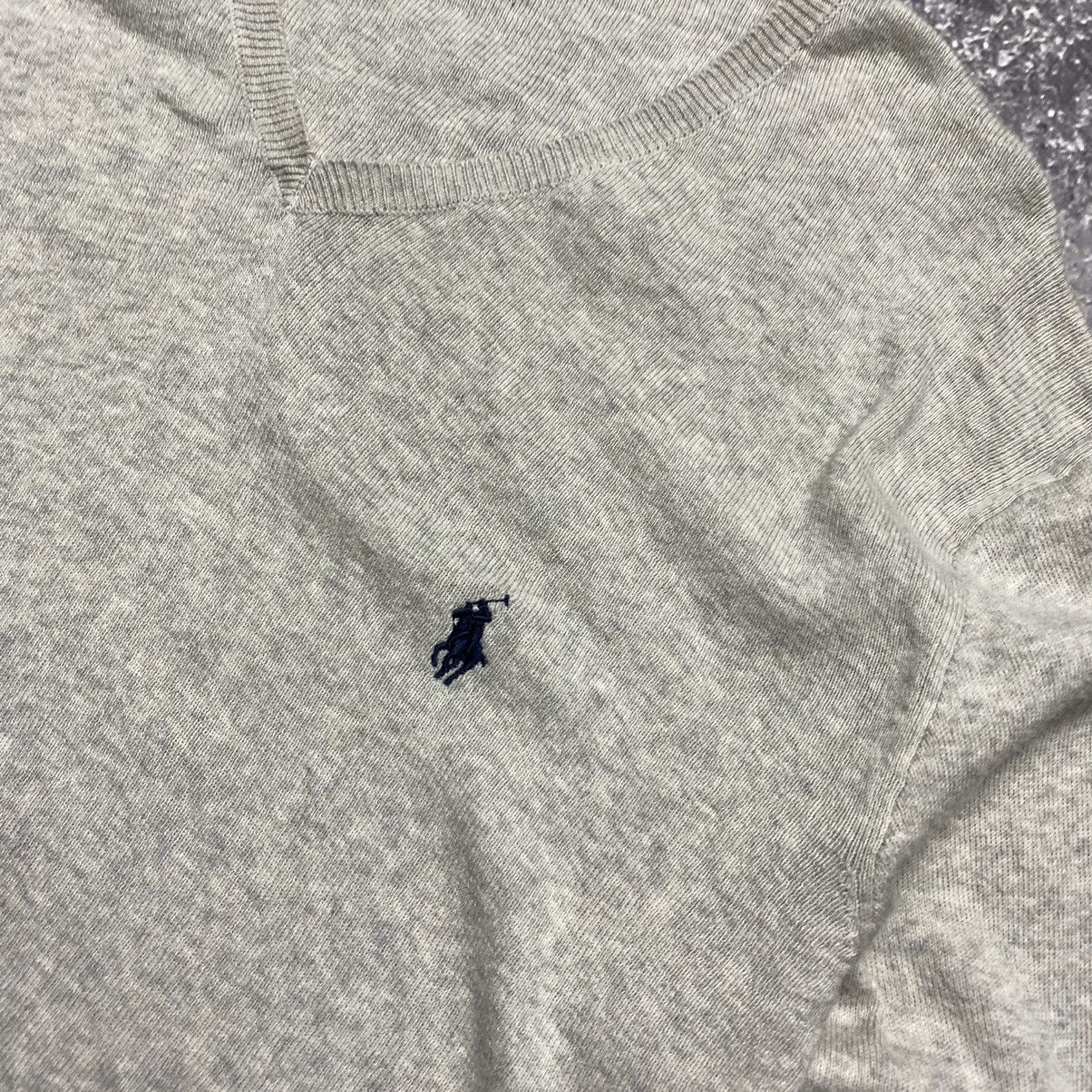Vintage Vintage Polo Ralph Lauren small logo luxury sweater Size US L / EU 52-54 / 3 - 3 Thumbnail