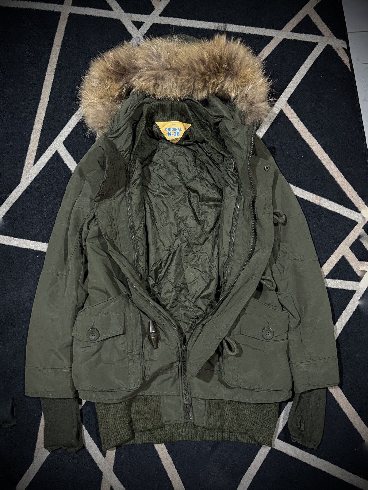 Le Grande Bleu (L.G.B.) SLY N-3B Fur Jacket style ifsx lgb Japanese Size US M / EU 48-50 / 2 - 2 Thumbnail