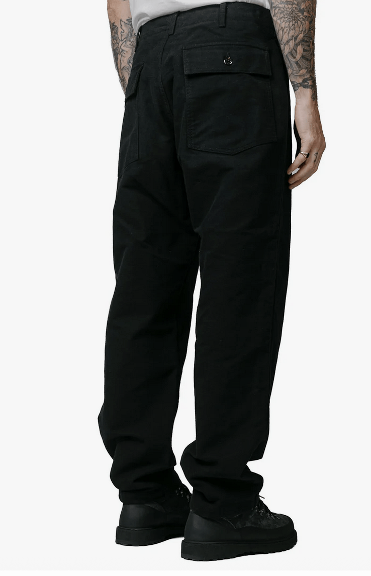Engineered Garments Engineered Garments Fatigue Pant Black Cotton Moleskin Size US 34 / EU 50 - 19 Thumbnail