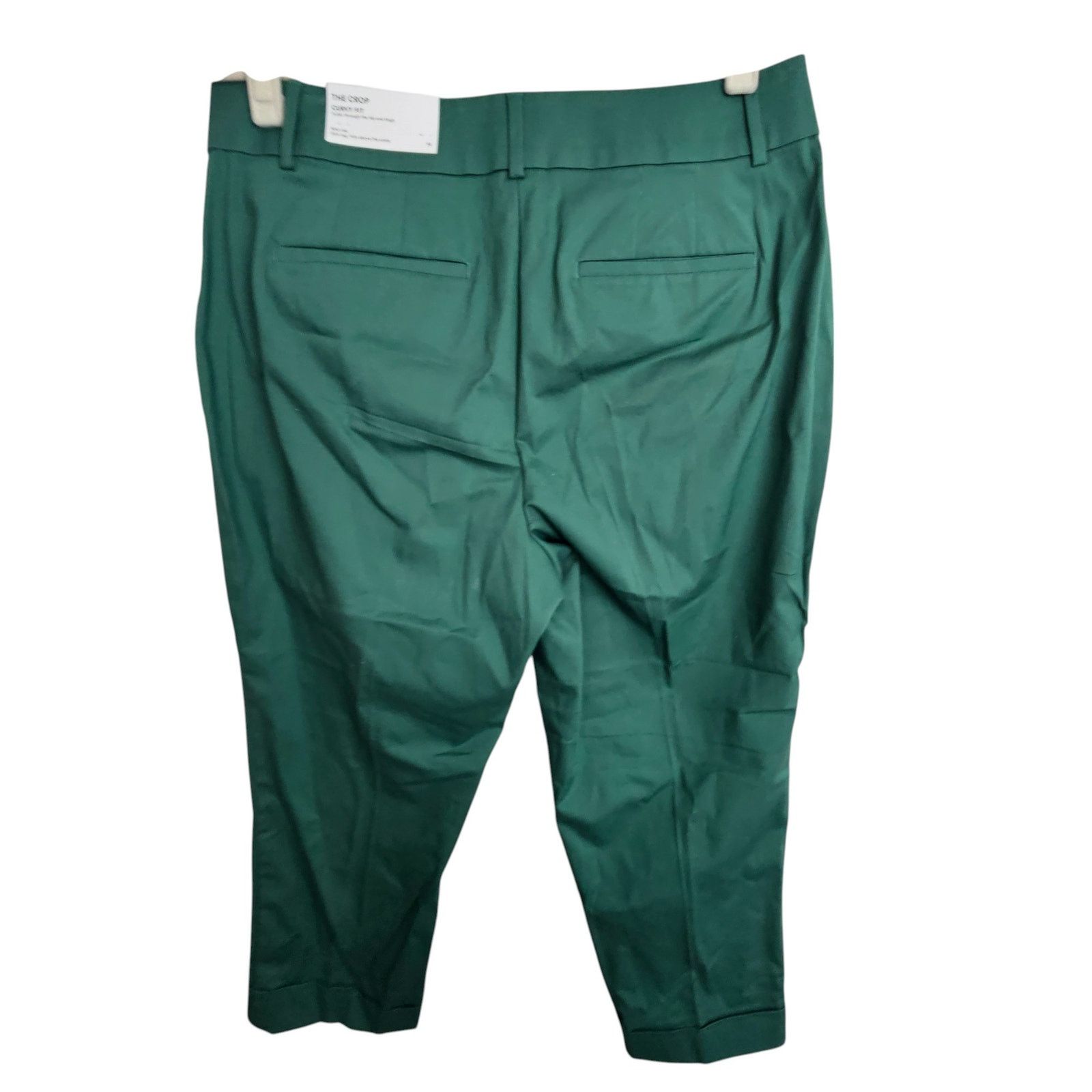 Ann Taylor Ann Taylor Womens The Crop Curvy Fit Trouser Pants Size 10 Size 32" / US 10 / IT 46 - 6 Thumbnail
