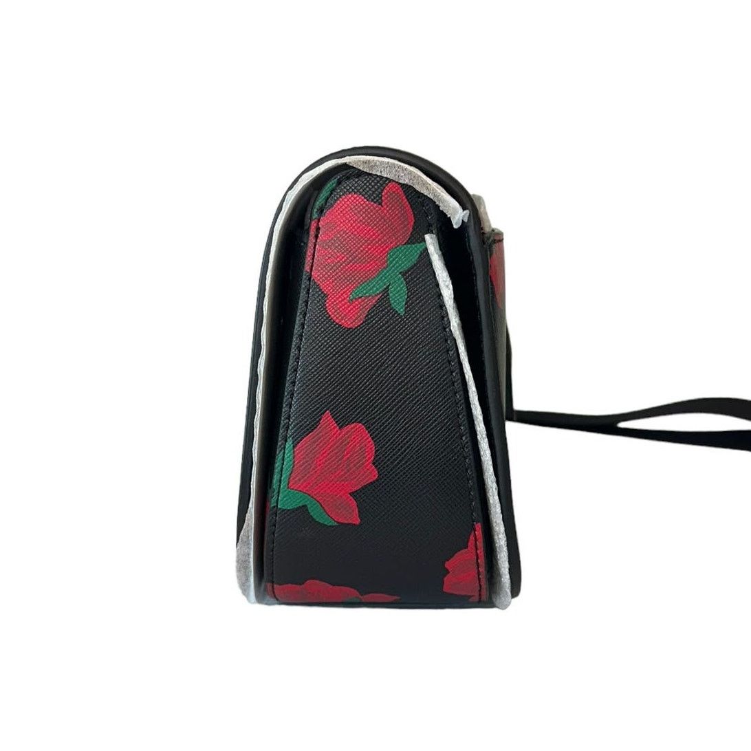 Kate Spade Kate Spade Rose Toss Printed Saddle Crossbody Bag Size ONE SIZE - 7 Thumbnail