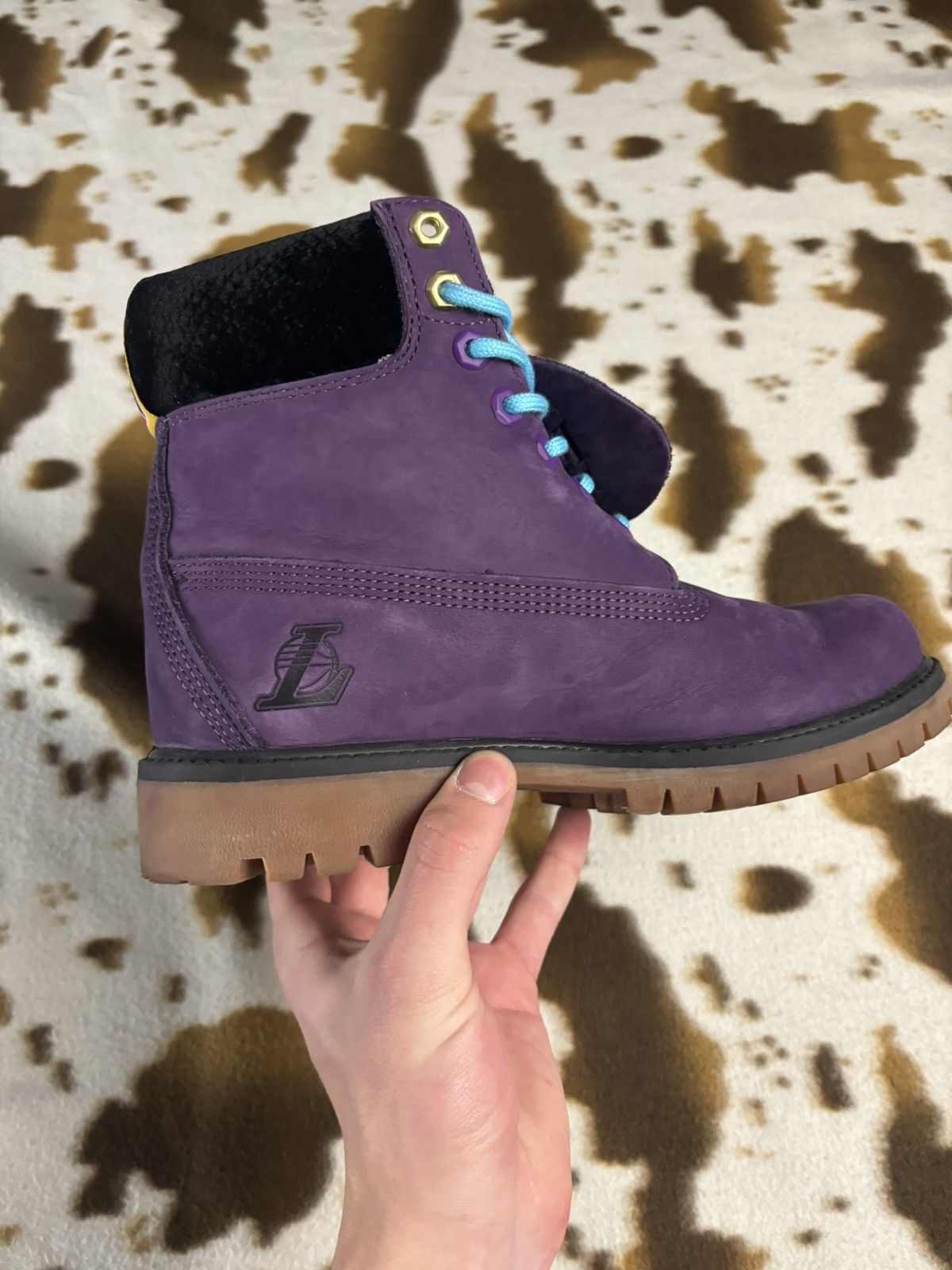 NBA × Timberland Timberland x NBA x Lakers 7inch Boots 26 cm 8 Us 42 Eu Size US 8 / EU 41 - 16 Thumbnail