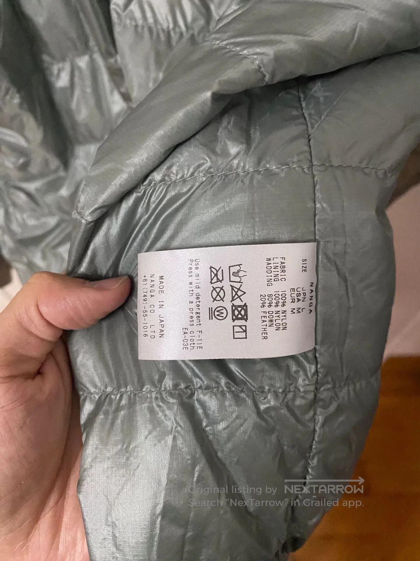 The North Face Nanga Soft Down Outdoor Lightweight Jacket. Size US L / EU 52-54 / 3 - 4 Thumbnail