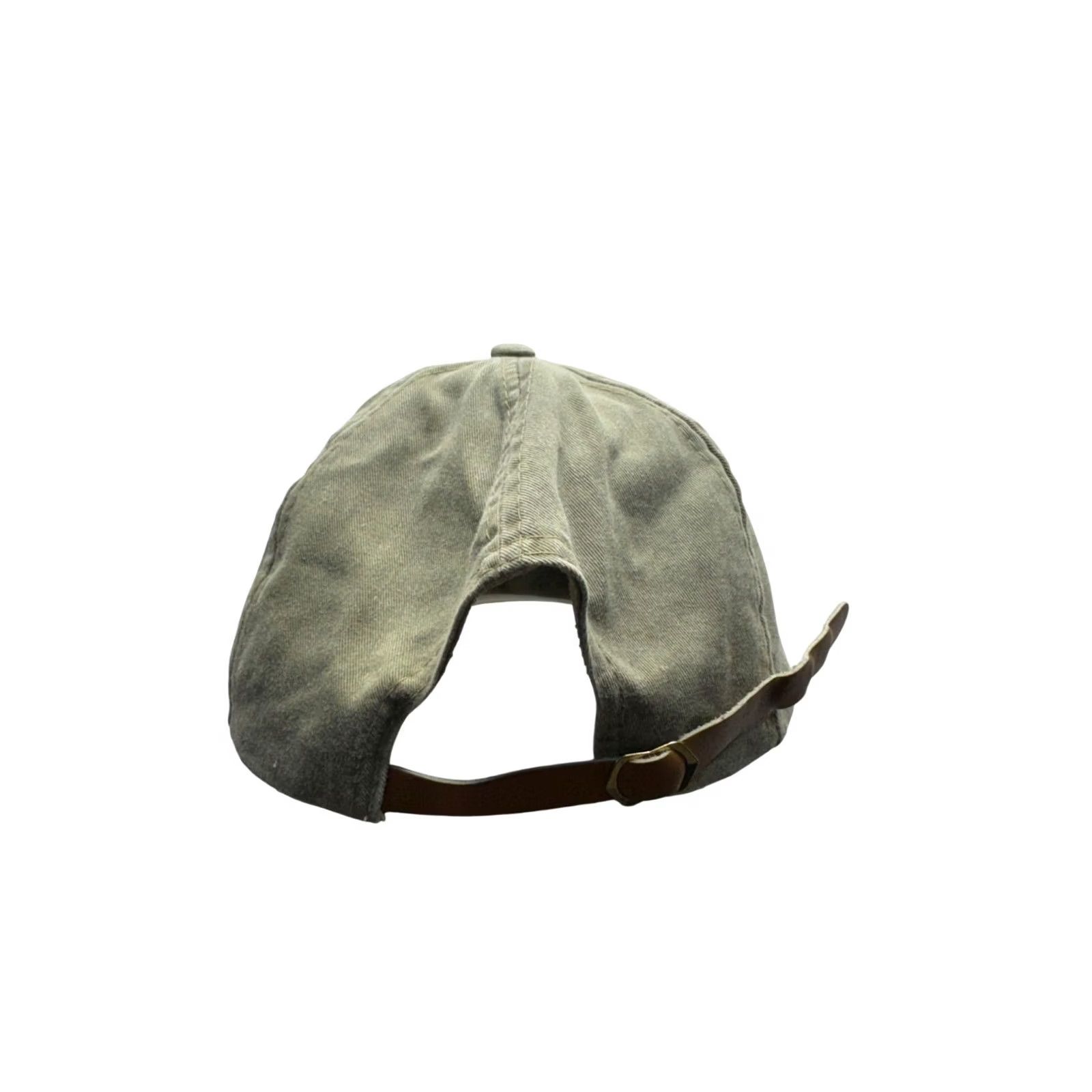 Olive A.J.M. Headwear Baseball Cap Mens Adjustable Olive Green Cotton Outdoor Embroidered Manley Outdoor Adventures Vintage? No (replace with All season) Size ONE SIZE - 2 Thumbnail