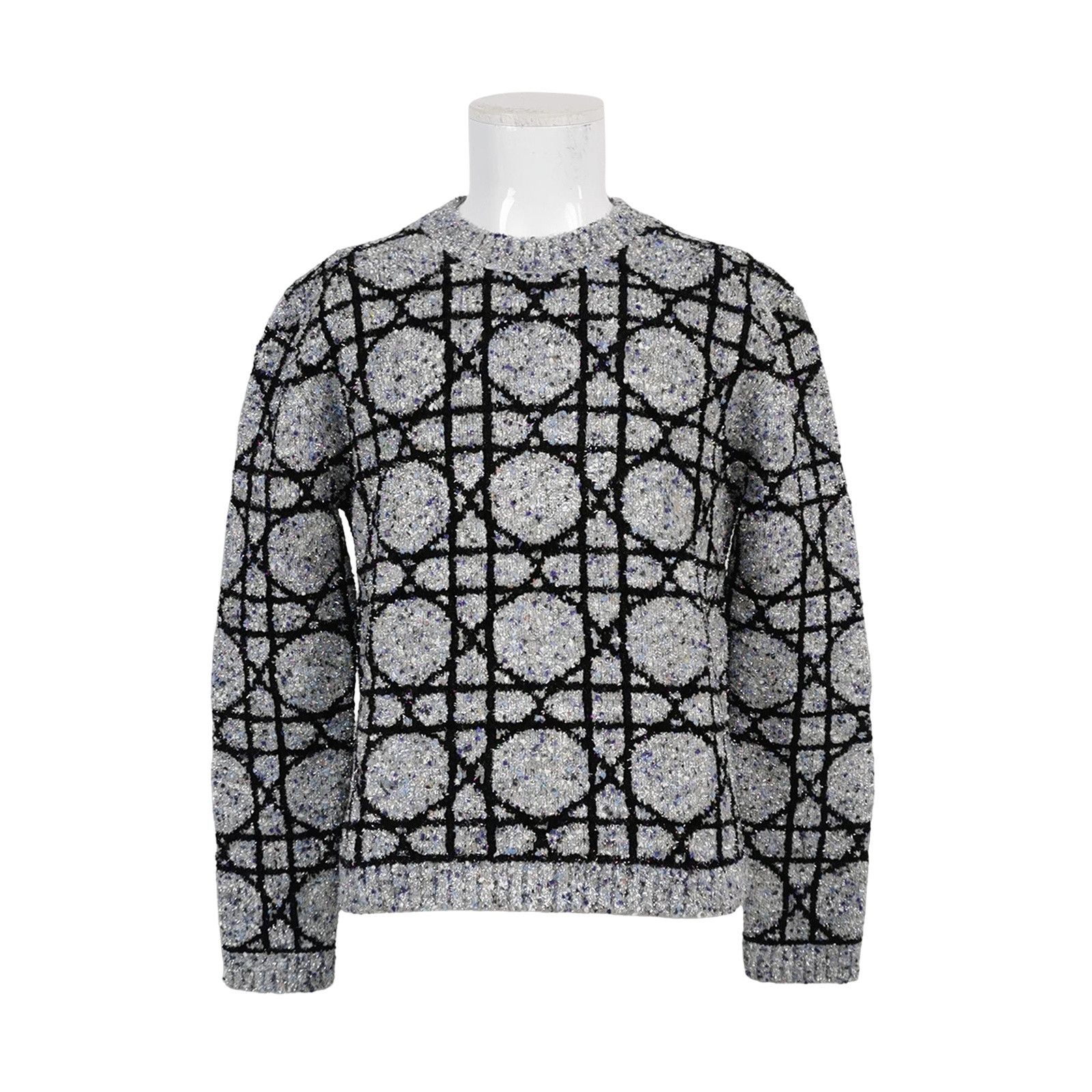 Dior Dior Cannage Pattern Cashmere Blend Sweater Size M Size US M / EU 48-50 / 2 - 1 Thumbnail
