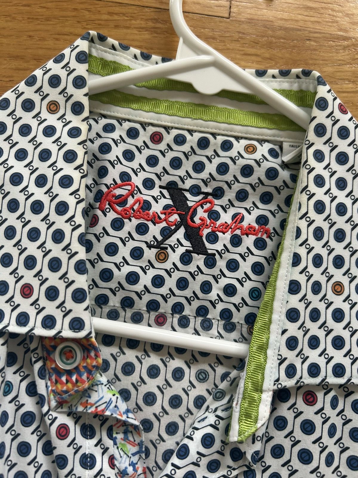 Robert Graham Robert Graham Short Sleeve Collared Shirt Size US L / EU 52-54 / 3 - 3 Thumbnail