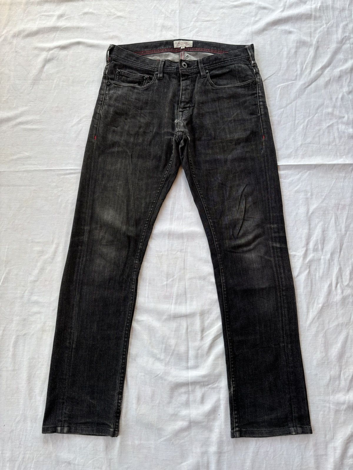 Japanese Brand Hiromichi Nakano Black Jeans Distressed Denim Size US 30 / EU 46 - 1 Thumbnail
