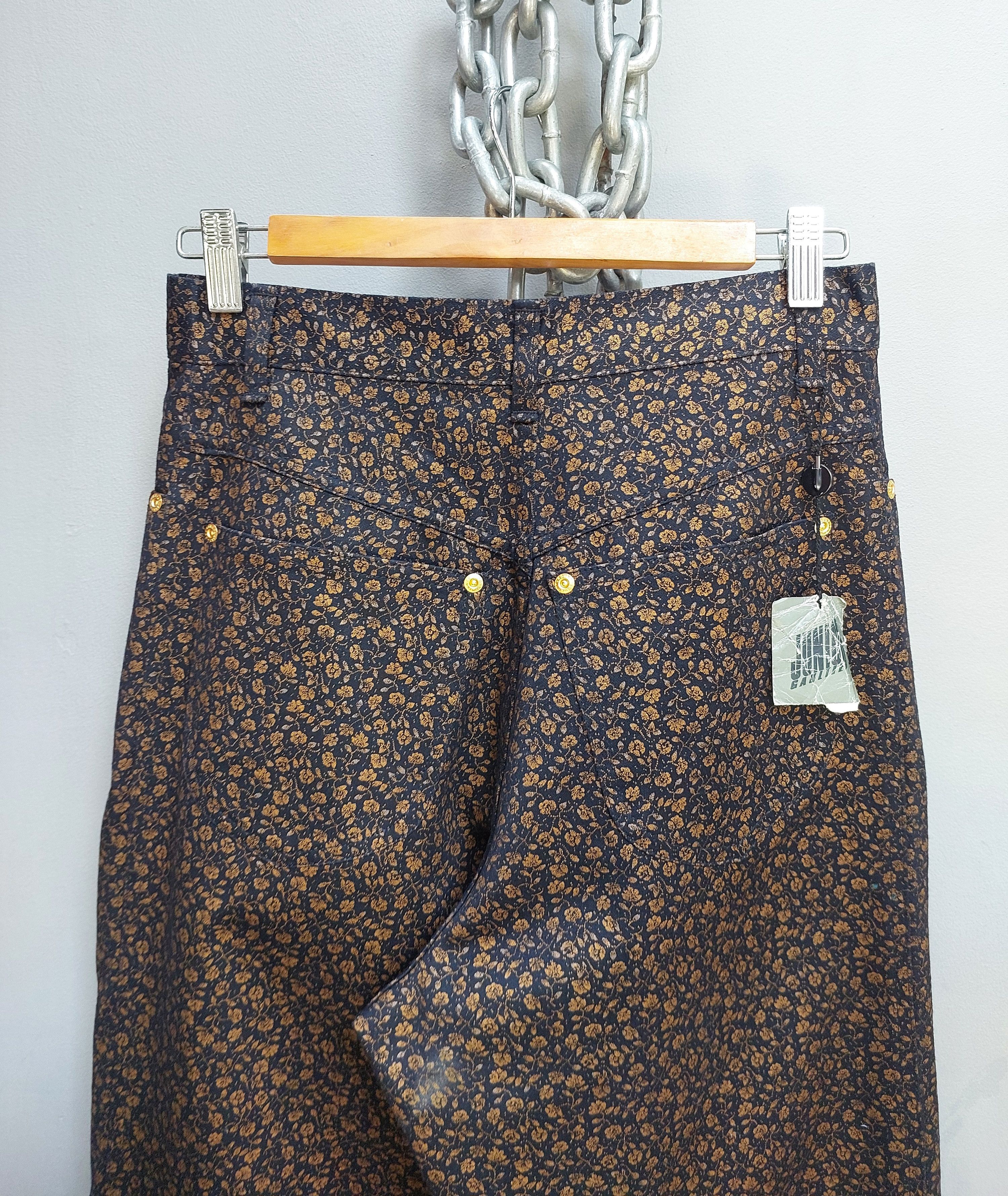 Jean Paul Gaultier Jean Paul Gaultier Floral Brocade Pants BNWT Size US 29 - 9 Thumbnail
