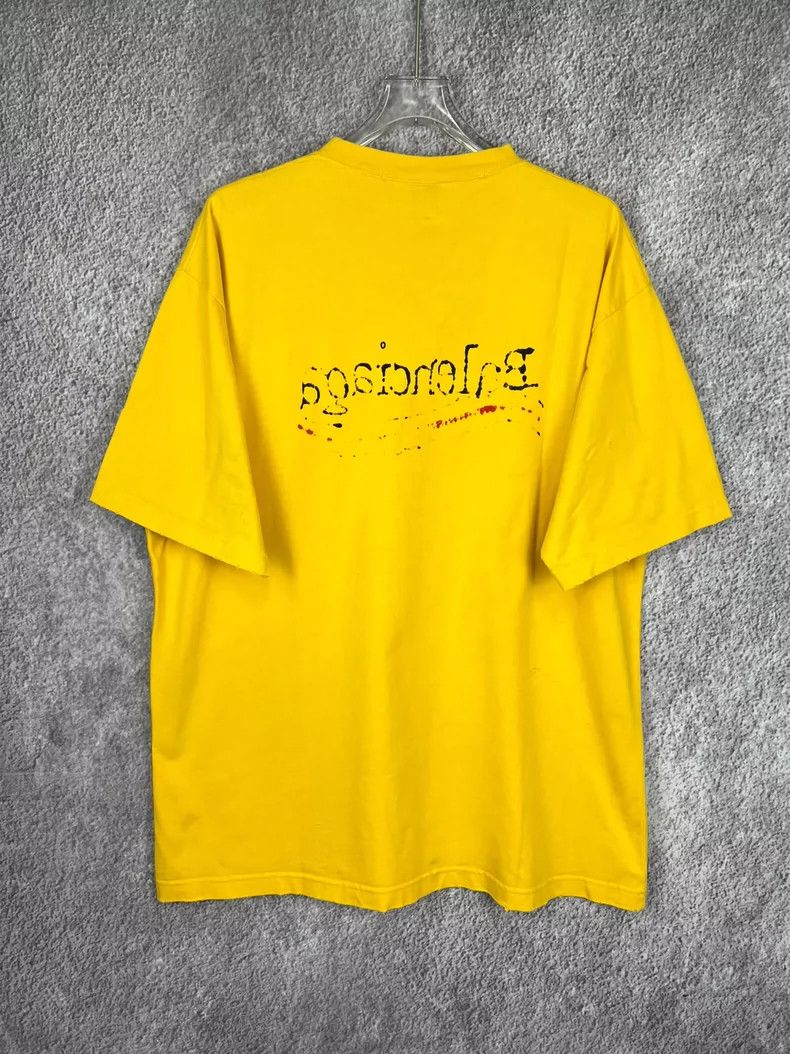 Other Balenciaga Yellow wave Coca-Cola short-sleeve Size US L / EU 52-54 / 3 - 2 Thumbnail