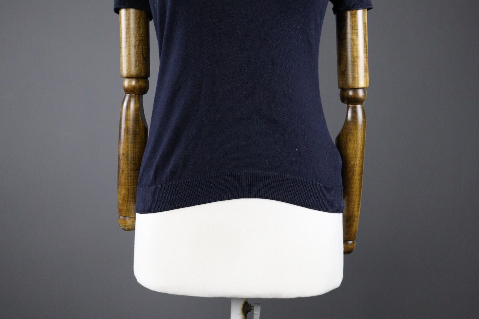 Moncler Moncler Maglia Tricot Girocolo Black Knit Top Sweater Size S Size S / US 4 / IT 40 - 3 Thumbnail