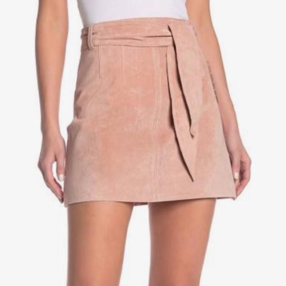 BLANKNYC BlankNYC l Pink Leather A-Line Skirt Size 24 Size 24" / US 00 / IT 34 - 8 Thumbnail