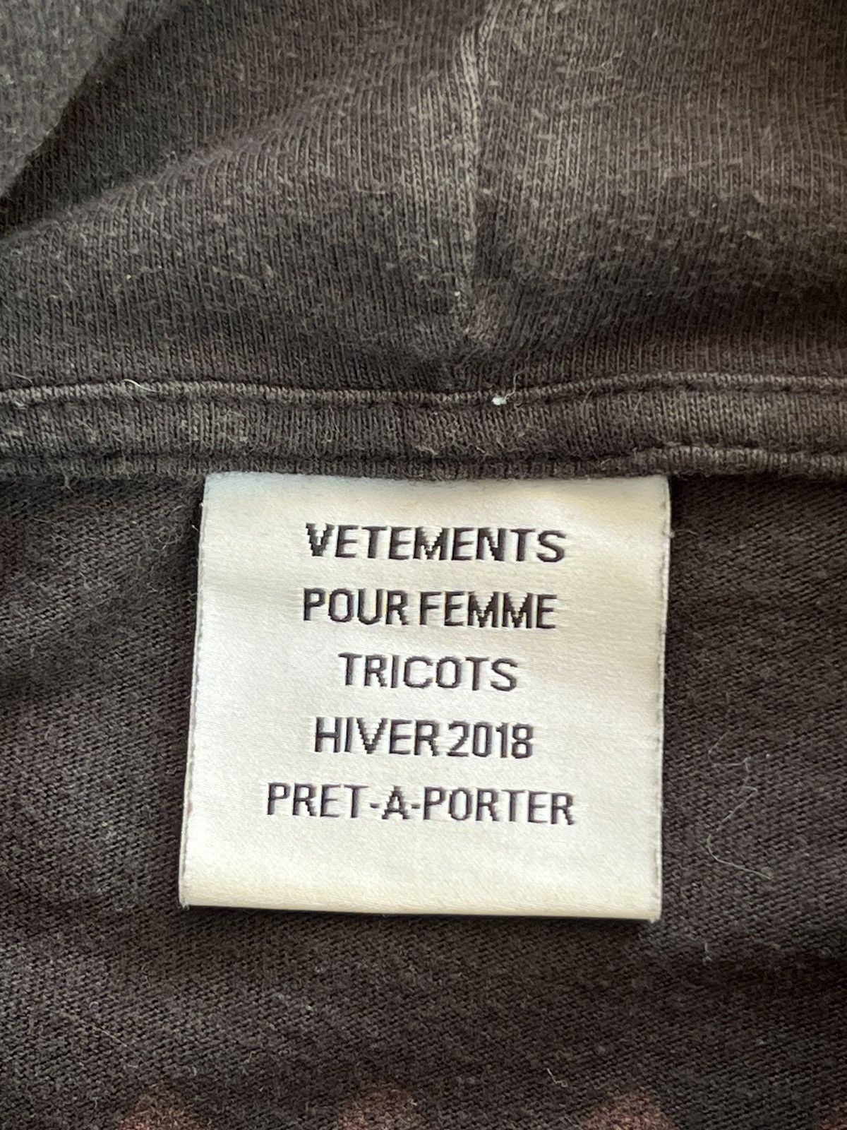 Vetements FW/18 Vetements Metal Tour Hoodie Size US L / EU 52-54 / 3 - 11 Thumbnail