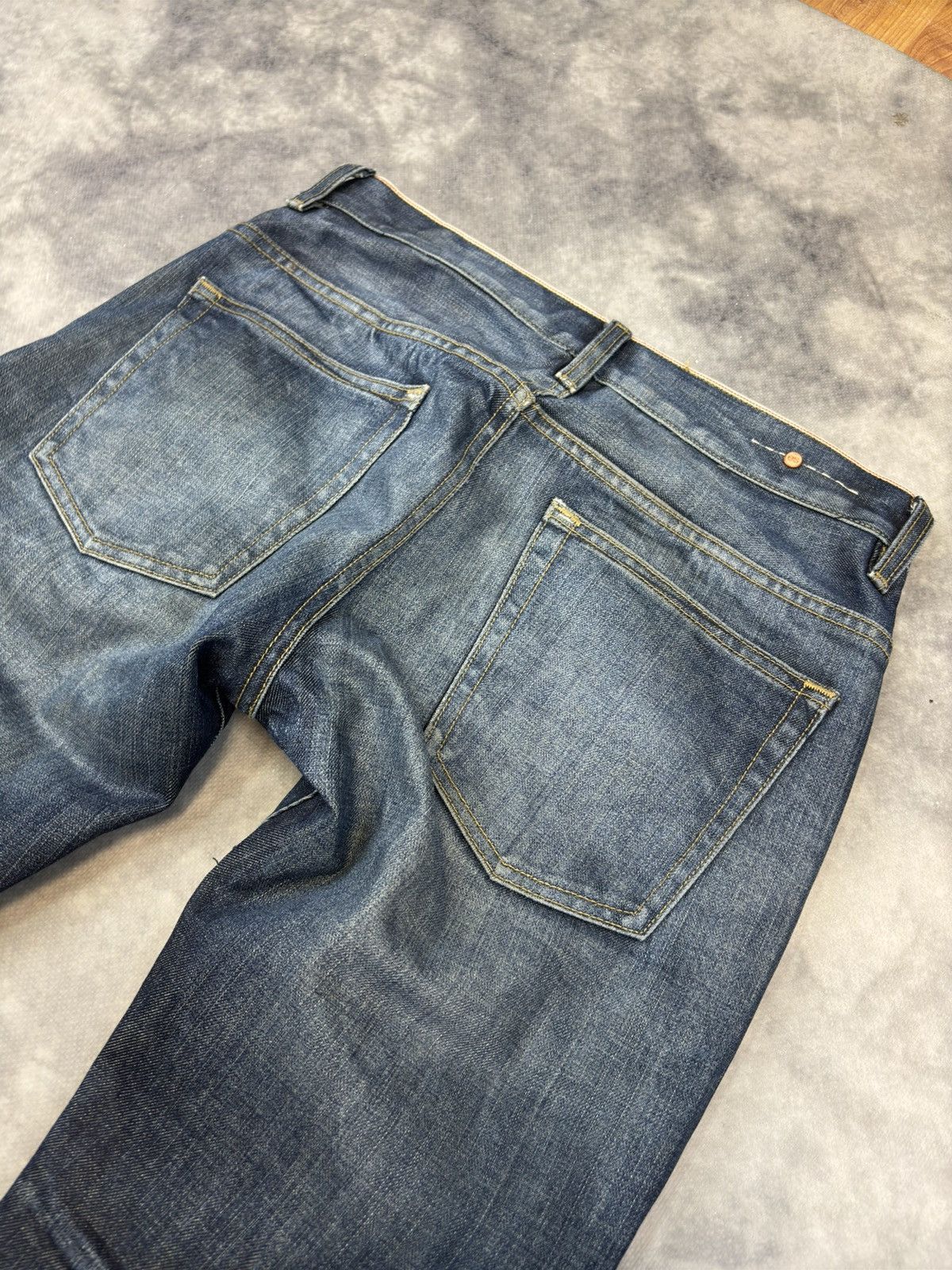 Earnest Sewn Vintage Earnest Sewn Selvedge Jeans Denim Los Angeles y2k Size US 30 / EU 46 - 7 Thumbnail