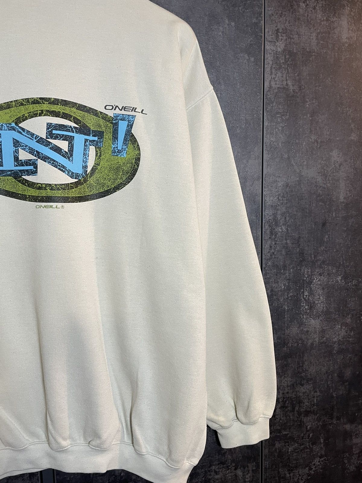 O'Neill Crazy Rare O’neill Boxy Sweatshirt Big Logo Surfstyle Hype Size US L / EU 52-54 / 3 - 3 Thumbnail