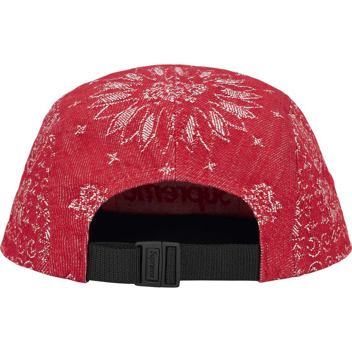 Supreme Supreme Bandana Jacquard Denim Camp Cap Size ONE SIZE - 2 Thumbnail
