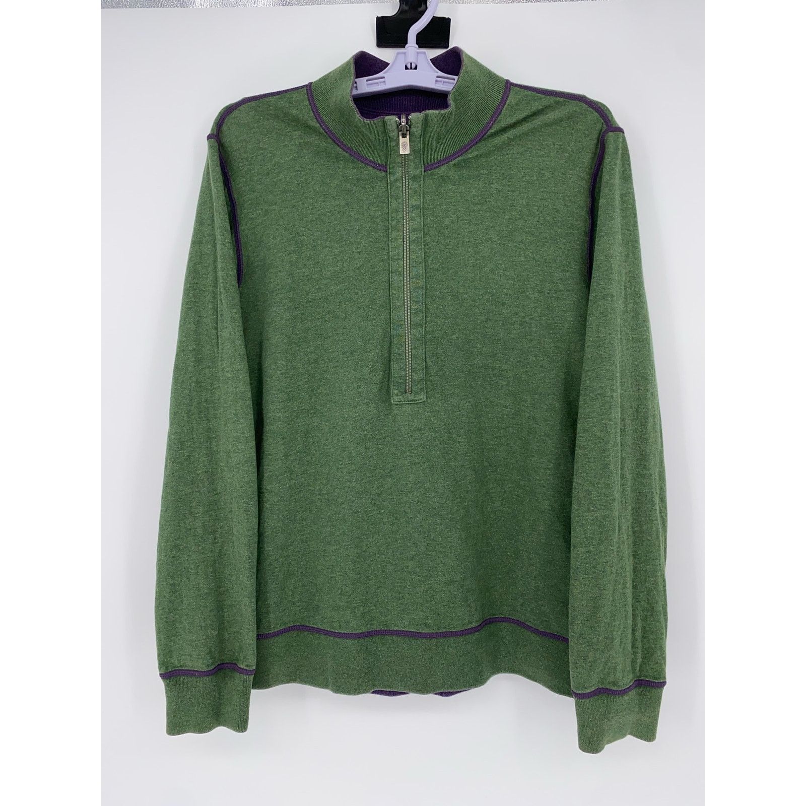 Tommy Bahama Tommy Bahama Reversible 1/4 zip Sweatshirt Size US S / EU 44-46 / 1 - 1 Thumbnail