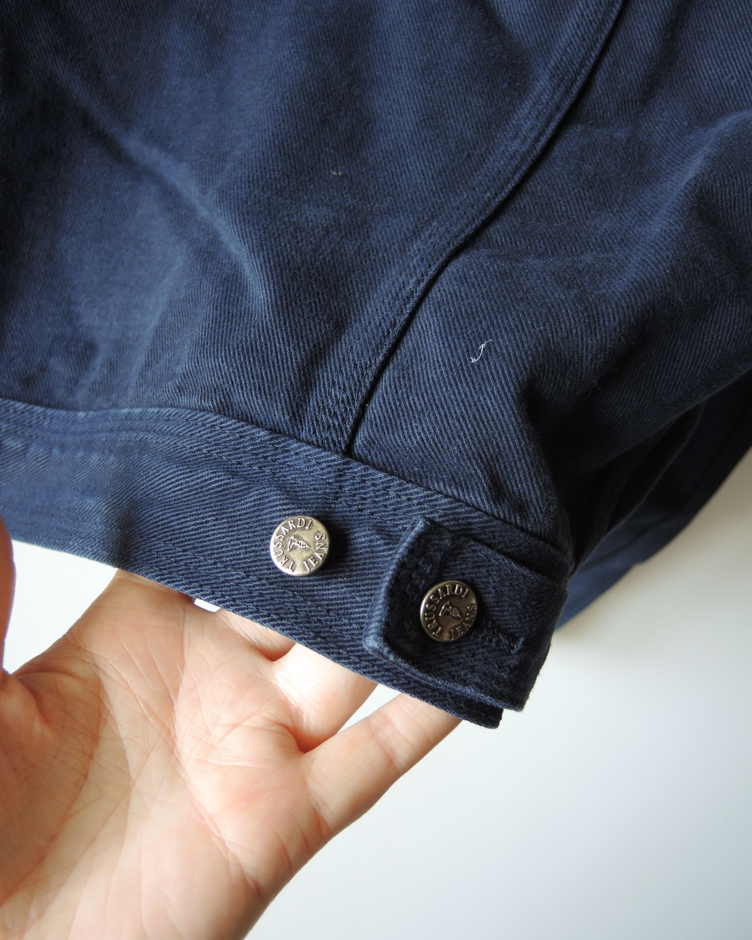 Trussardi Vintage Trussardi Denim Jacket Size US XL / EU 56 / 4 - 9 Thumbnail