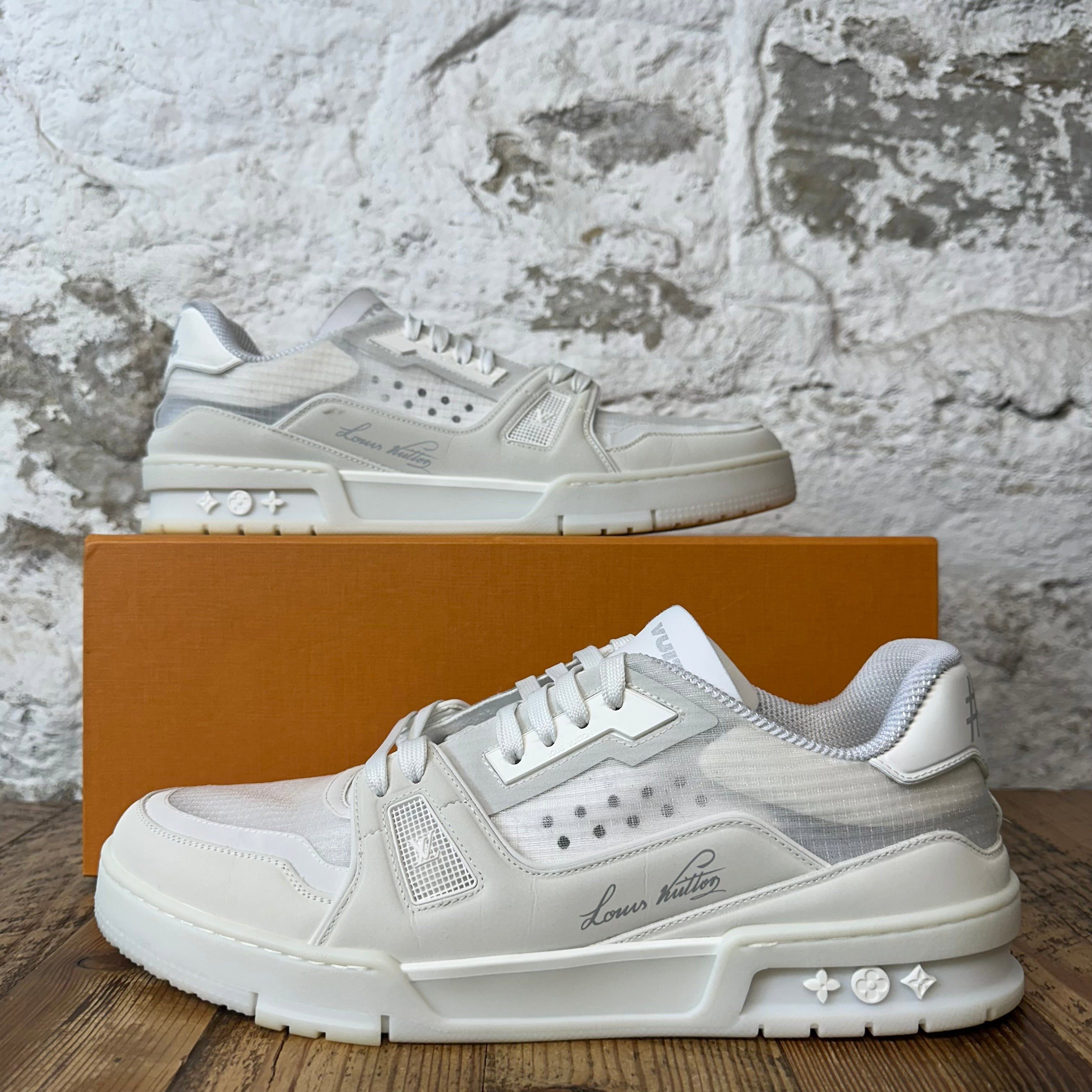 Louis Vuitton Louis Vuitton White Translucent Trainer Sneaker Sz 11.5 10LV Size US 11.5 / EU 44-45 - 1 Thumbnail
