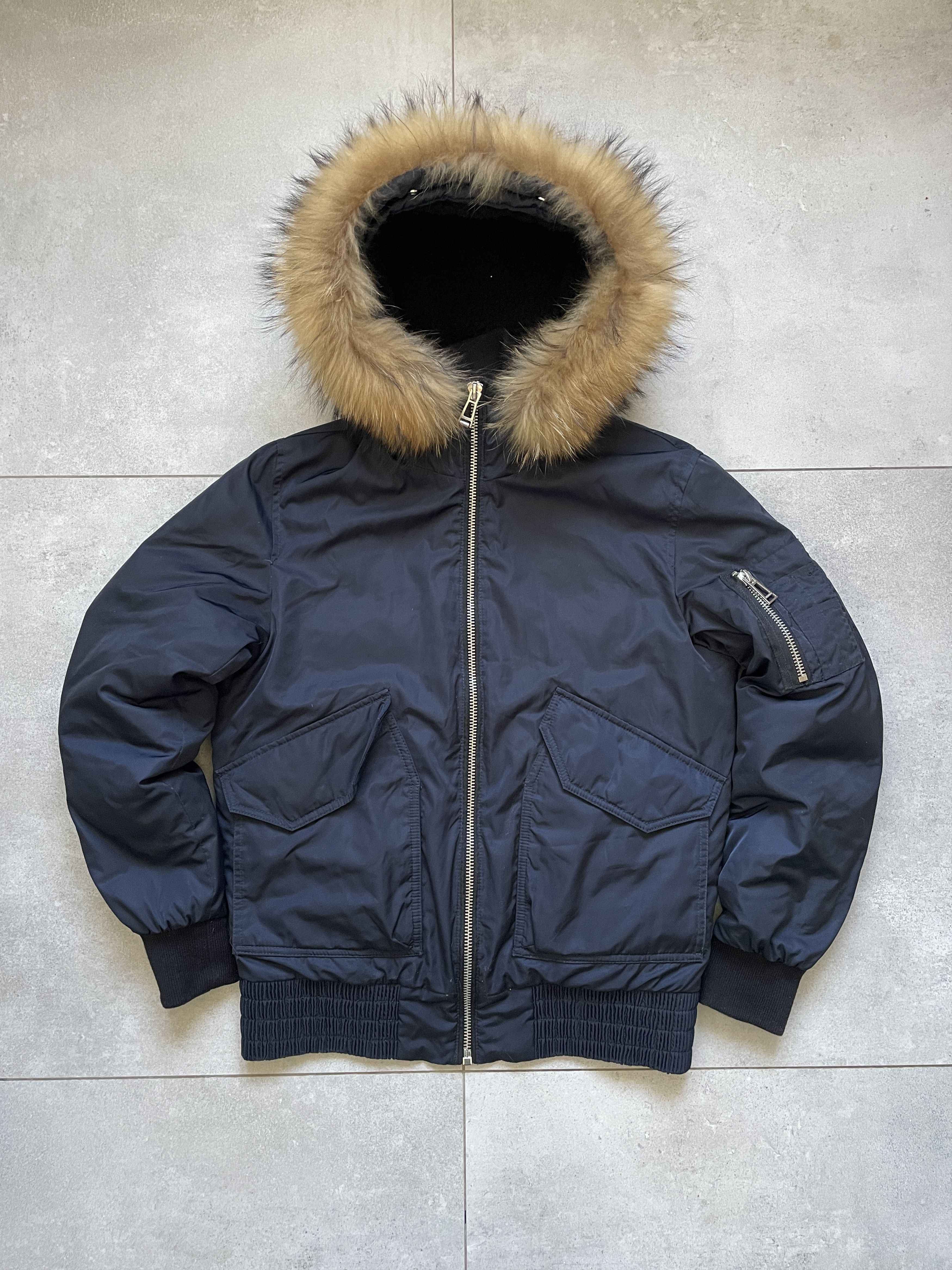 Hysteric Glamour Y2K HYSTERIC GLAMOUR TYPE SLIM GOOSE DOWN REAL FUR BOMBER Size US M / EU 48-50 / 2 - 1 Thumbnail