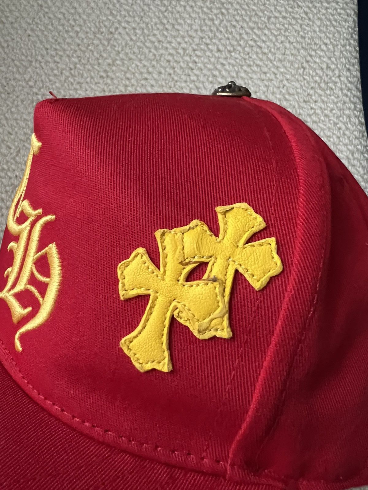 Chrome Hearts Chrome Hearts Hat Patch Red Size ONE SIZE - 8 Thumbnail