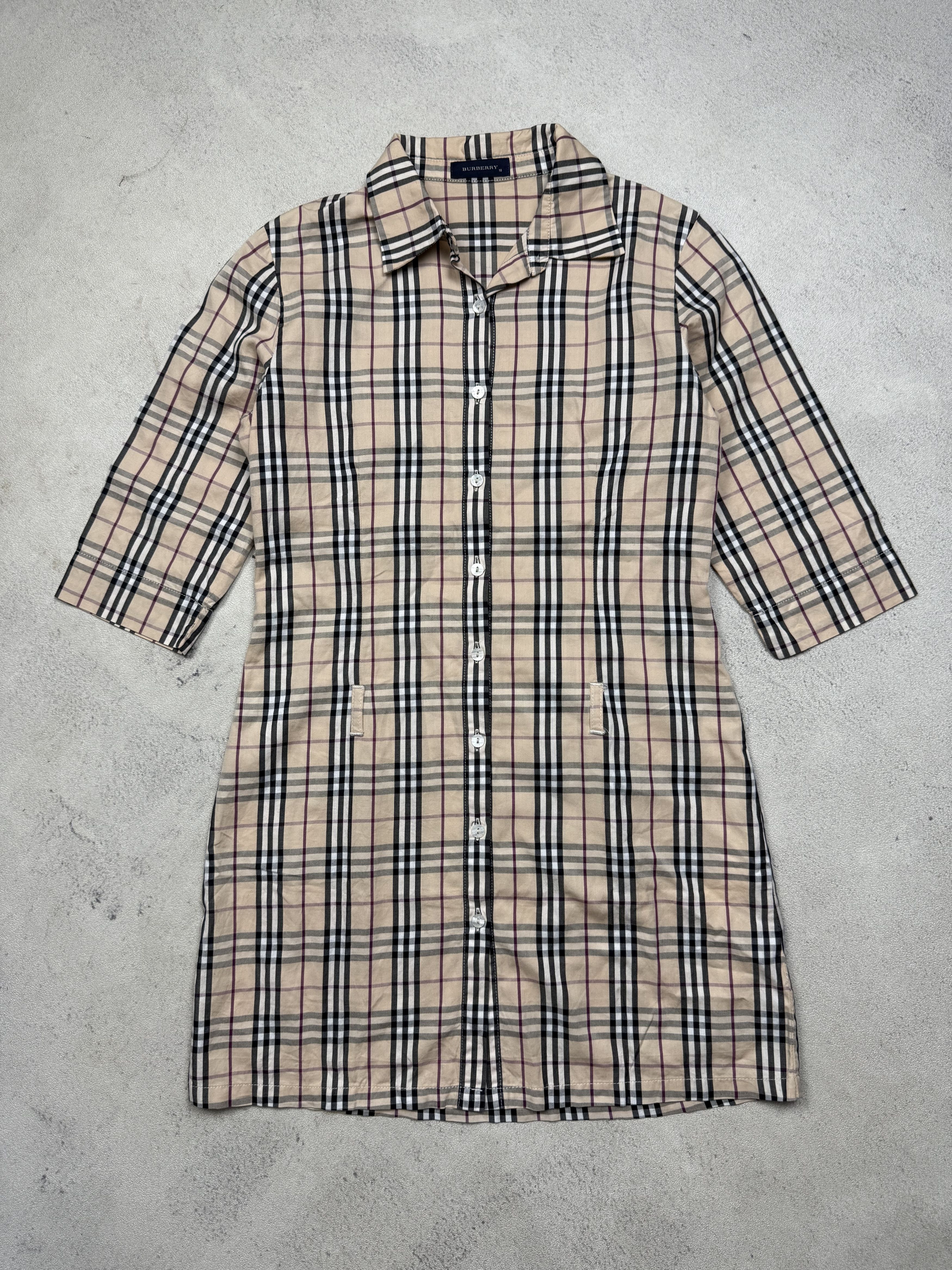 Burberry Vintage Burberry Nova Check Shirt Size L / US 10 / IT 46 - 1 Thumbnail