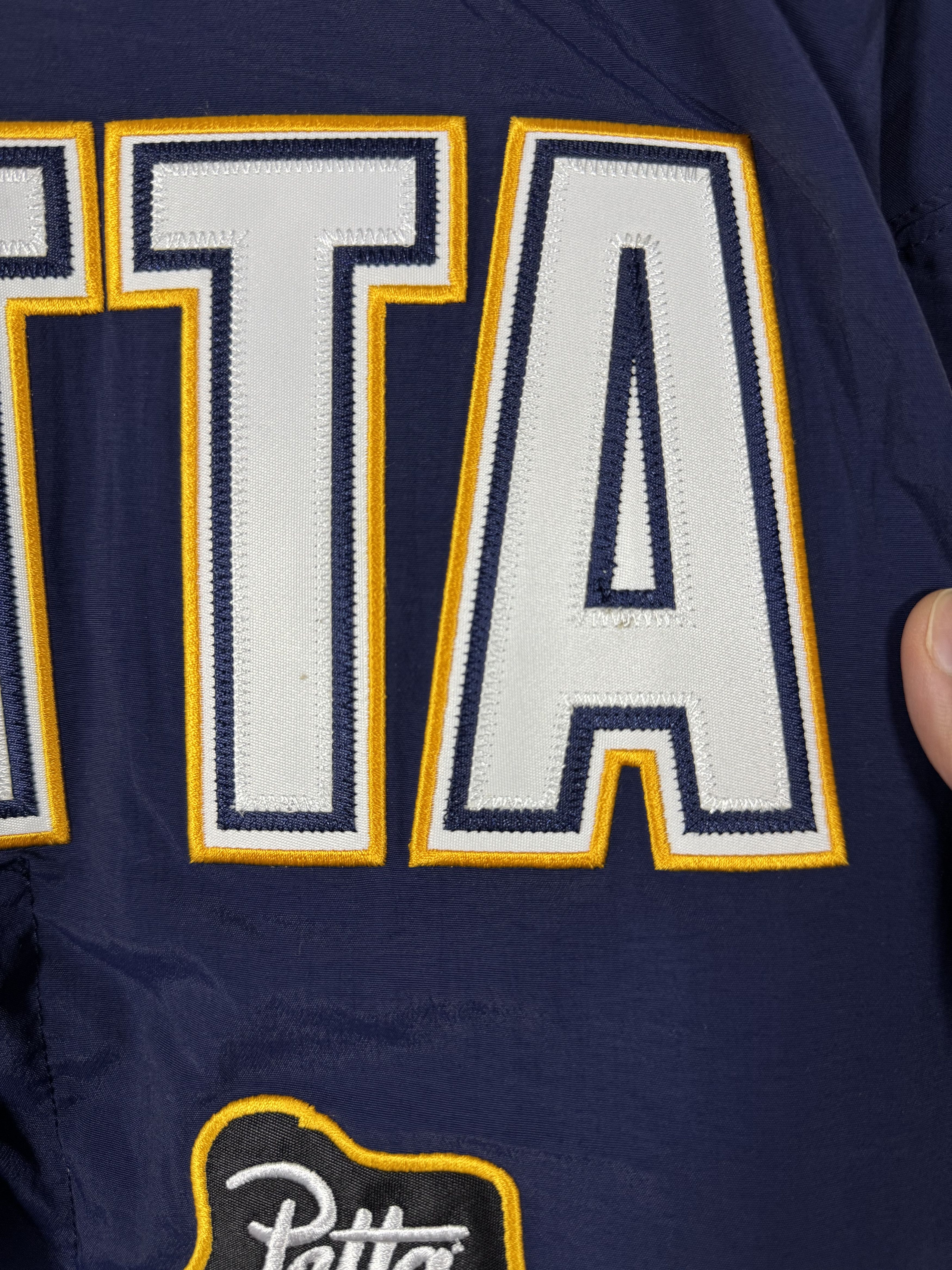 Mitchell & Ness × Patta 10th Anniversary Jacket Blue/Yellow Medium Size US M / EU 48-50 / 2 - 5 Thumbnail
