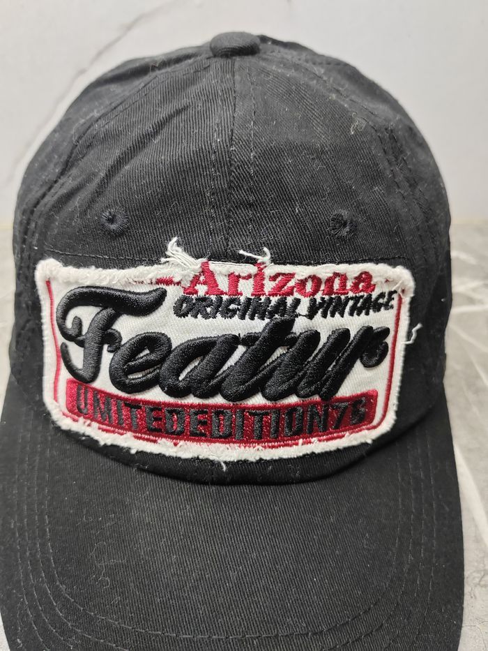 Vintage Vintage Featur Umitededition76 Distressed Style Cap Hat Size ONE SIZE - 3 Thumbnail